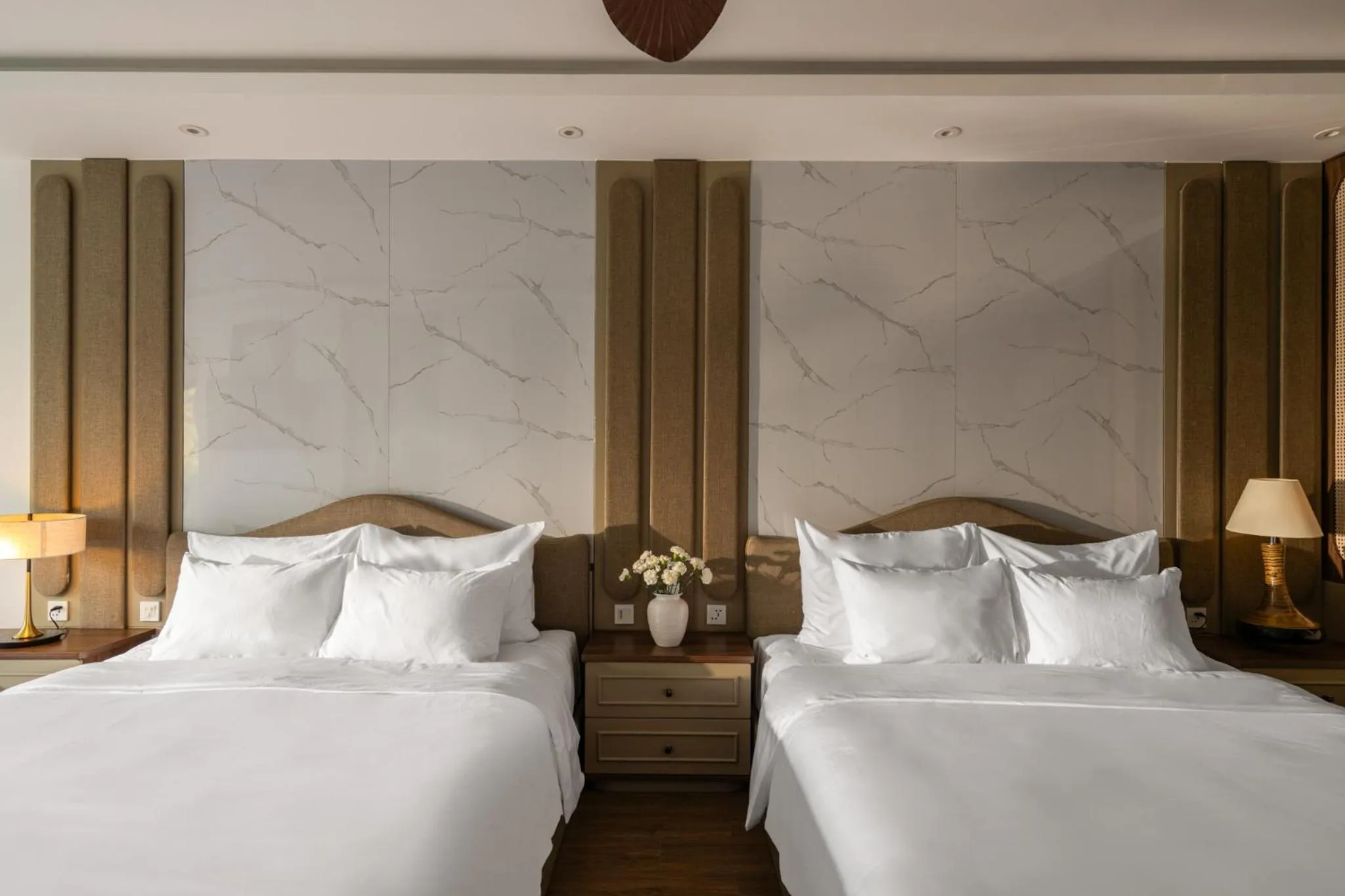 Bed in Payon Dalat Villa