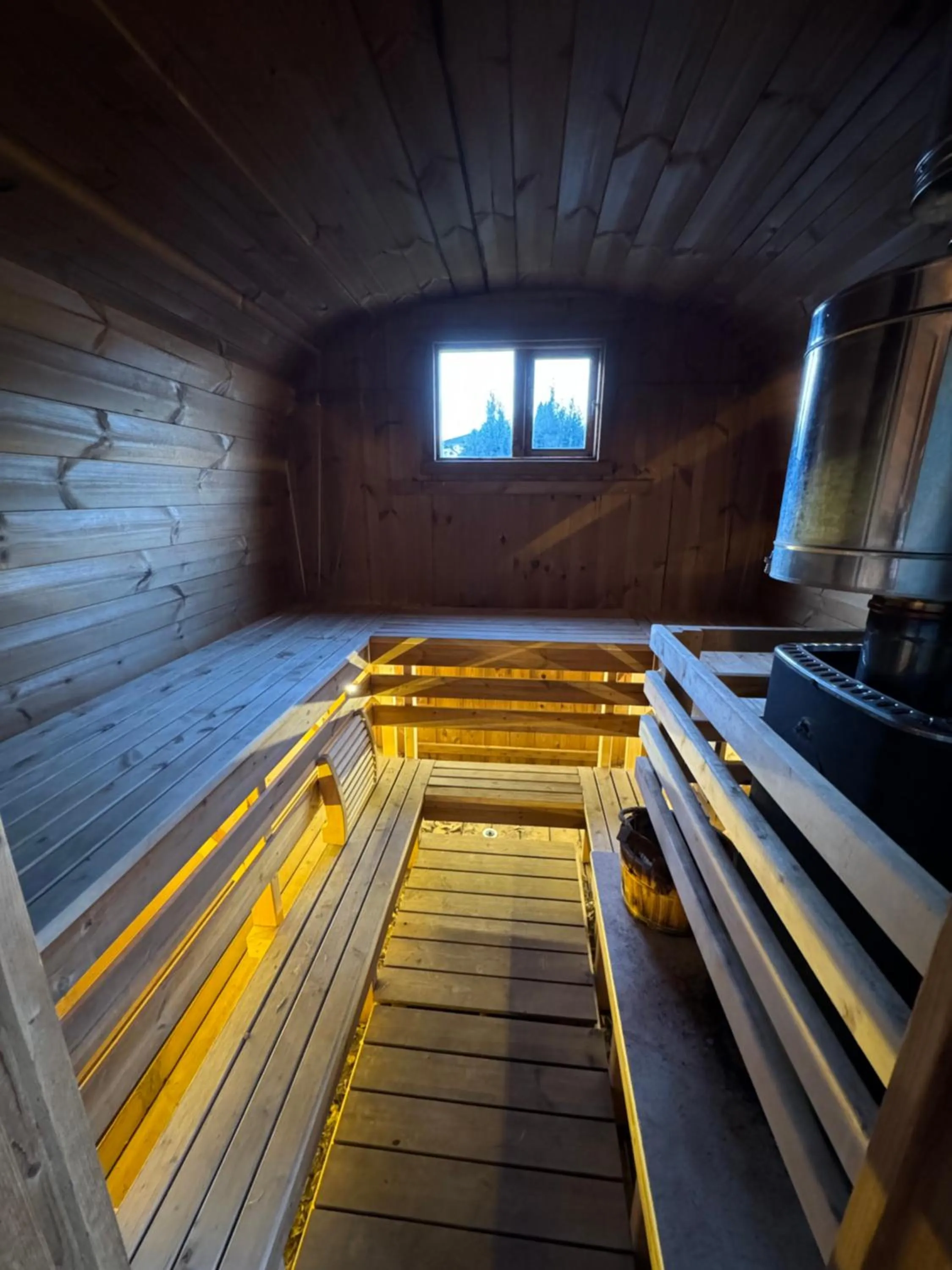 Sauna in Just Like Home Bed & Spa Porsgrunn
