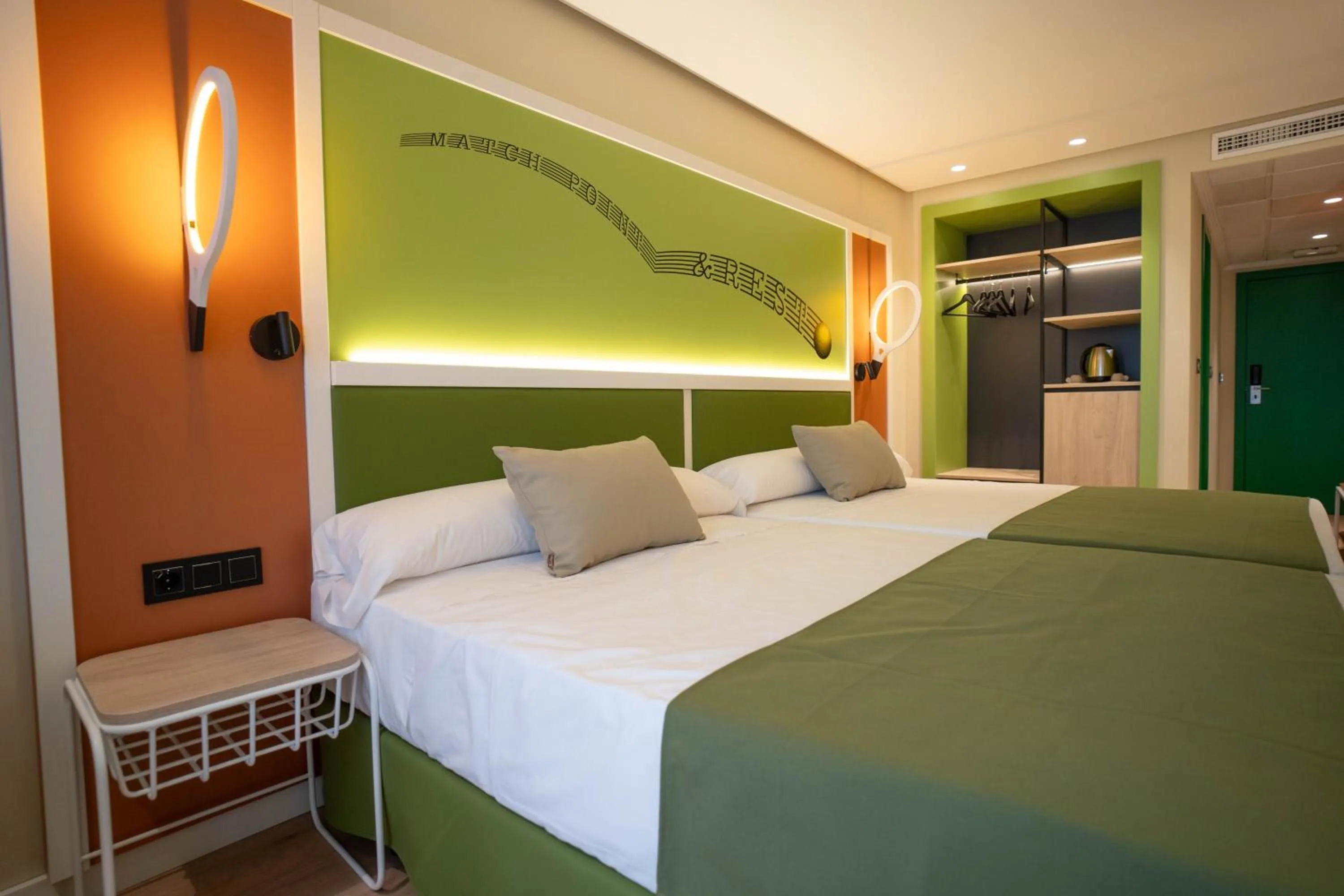 Bed in Hotel Magic Sports 4