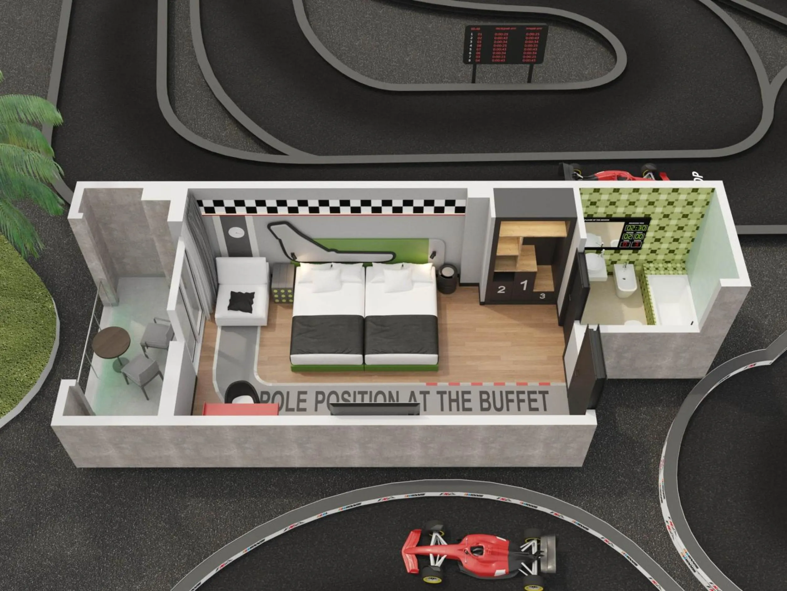 Floor Plan in Marina d'Or® Hotel Gran Duque