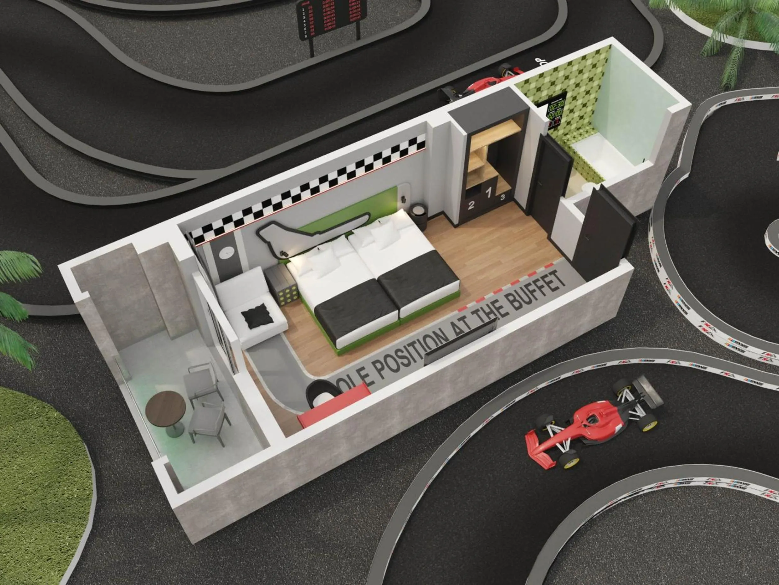 Floor Plan in Marina d'Or® Hotel Gran Duque