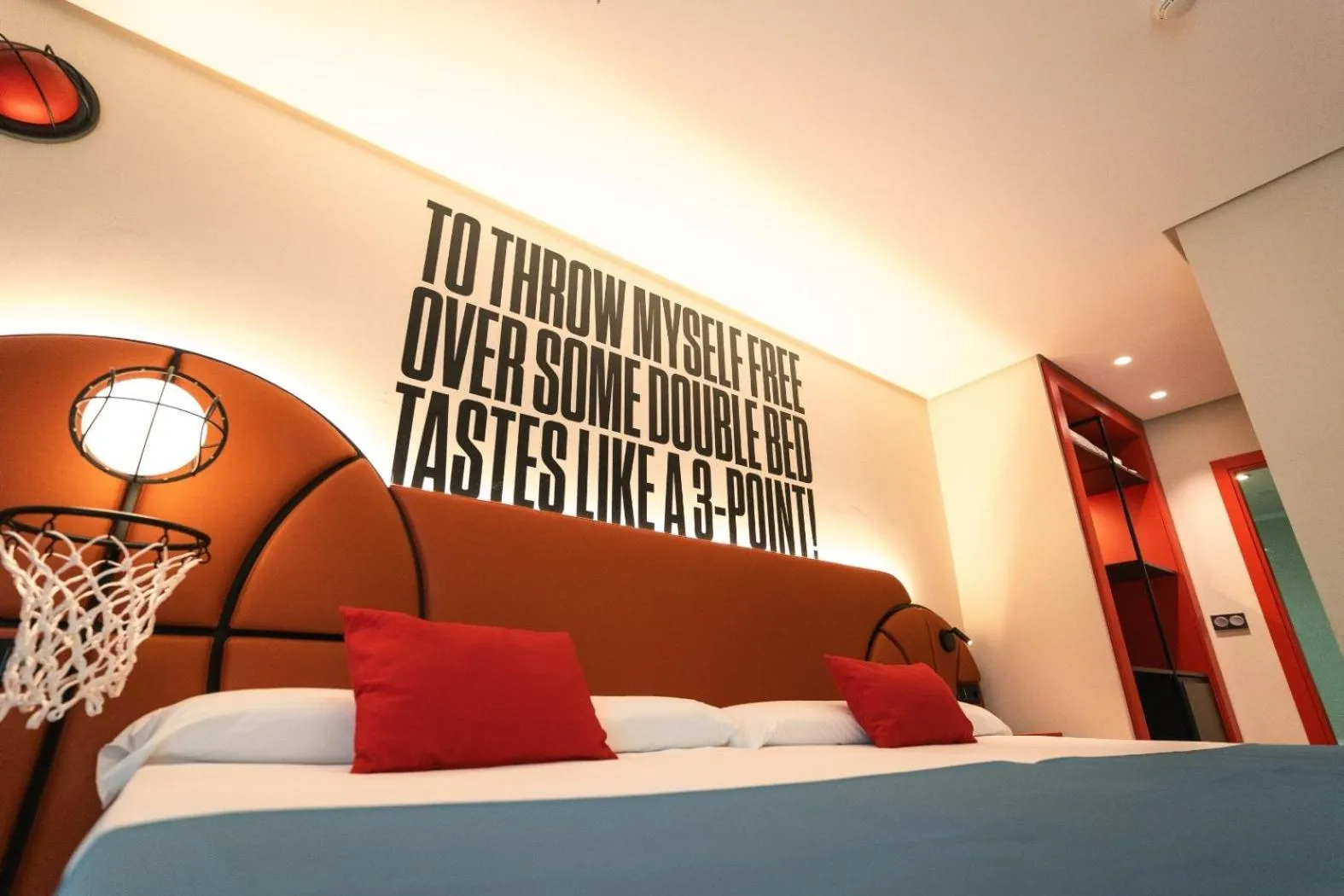 Bed in Hotel Magic Sports 4