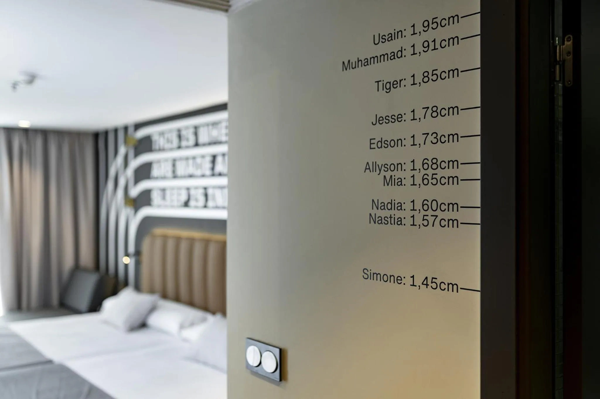 Bed in Hotel Magic Sports 4