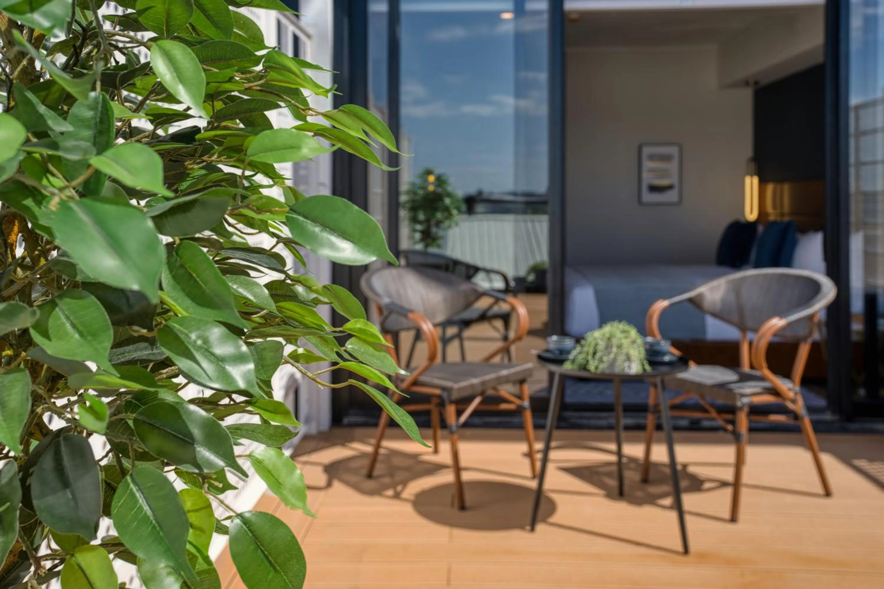 Balcony/Terrace in SOHO Hotel Auckland