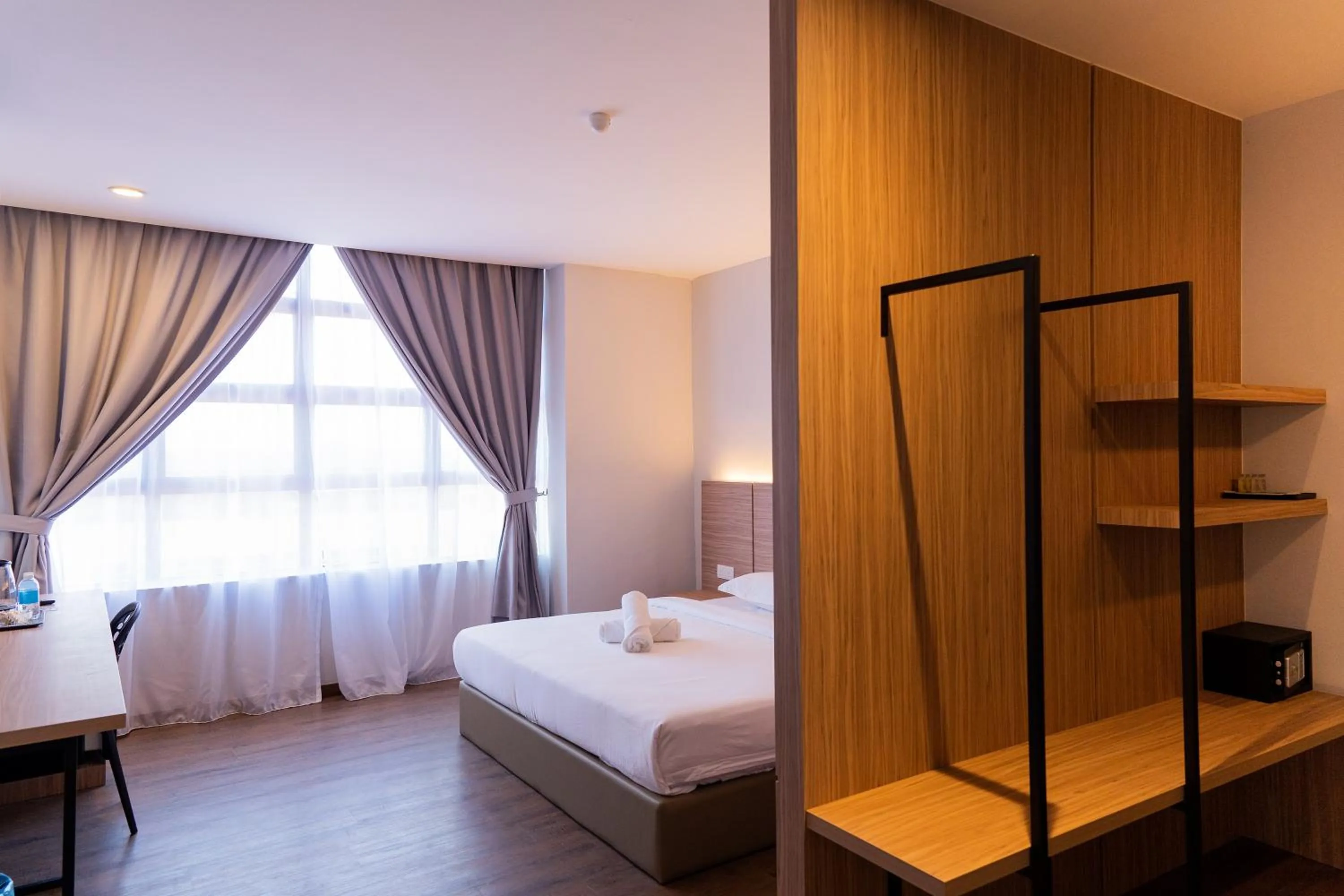 Bed in RM Hotel Muar