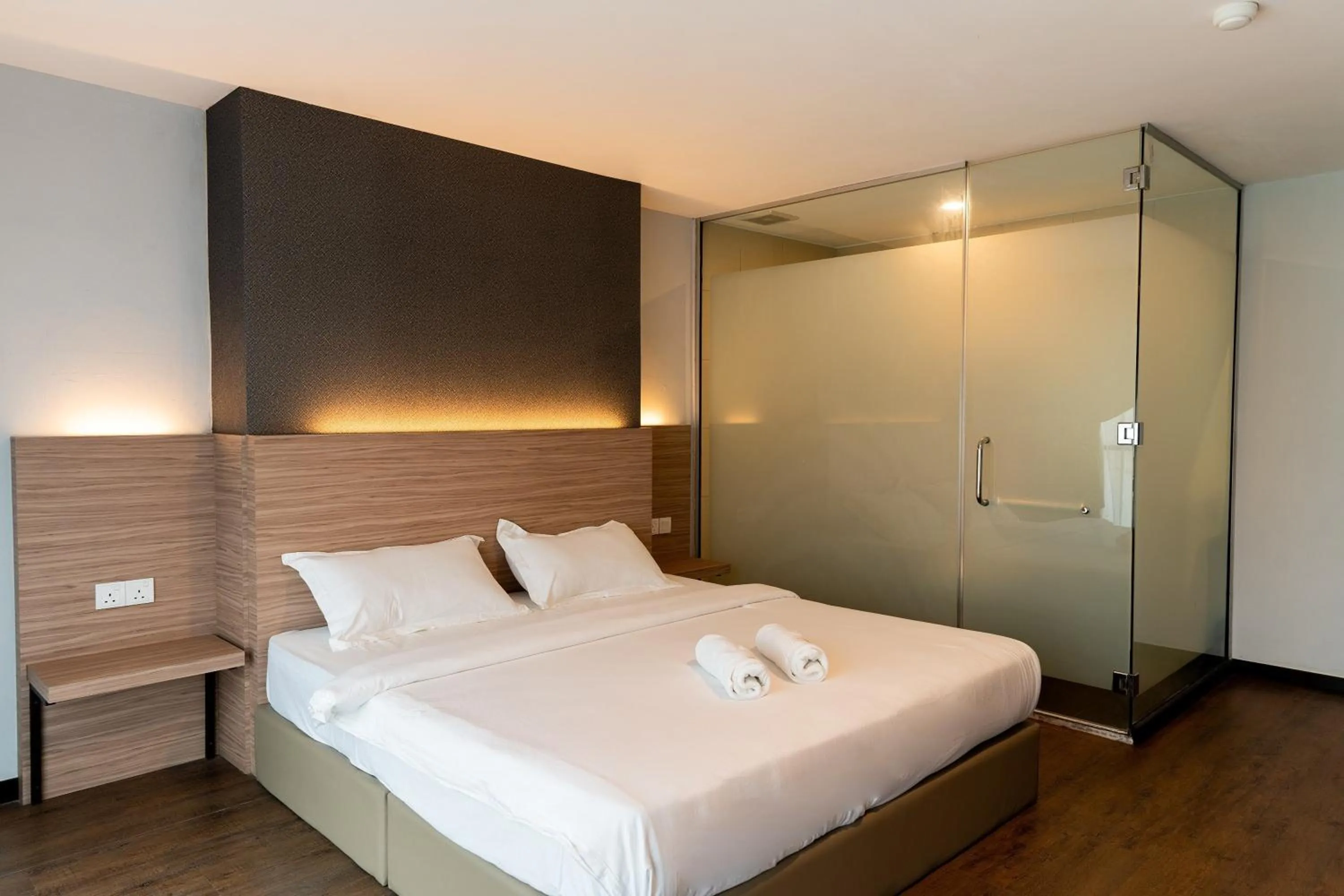 Bedroom, Bed in RM Hotel Muar