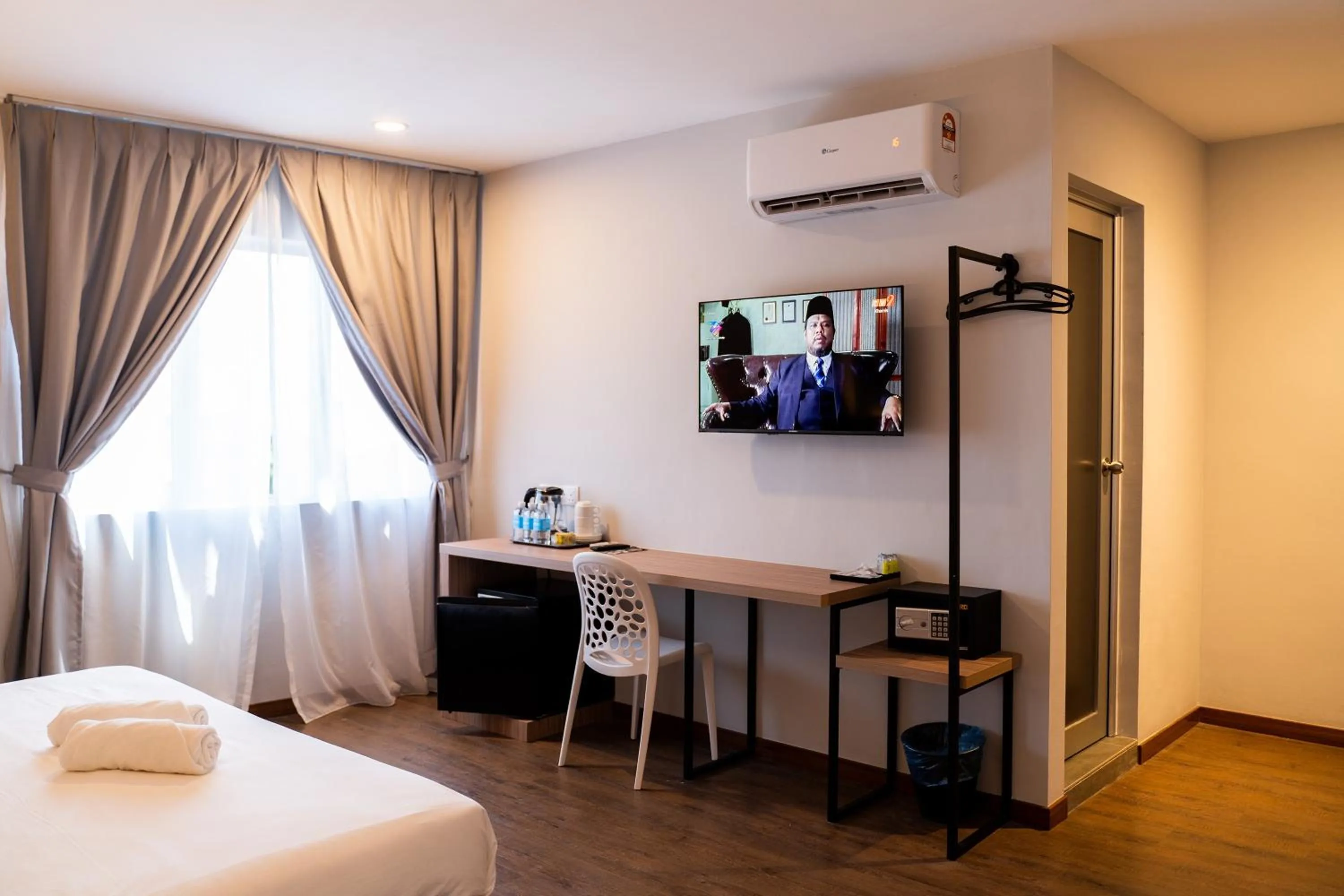 Bed in RM Hotel Muar