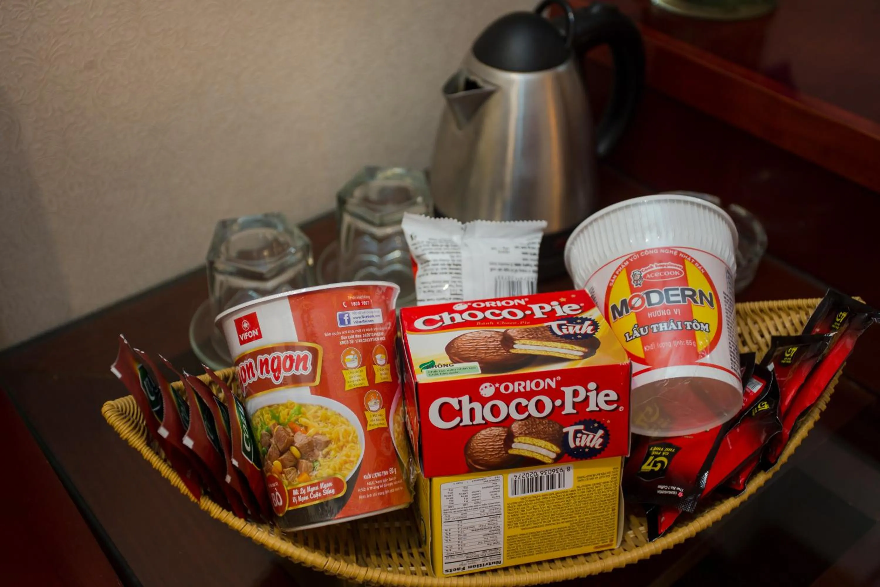 Food and drinks in Vong Xua Boutique Hotel