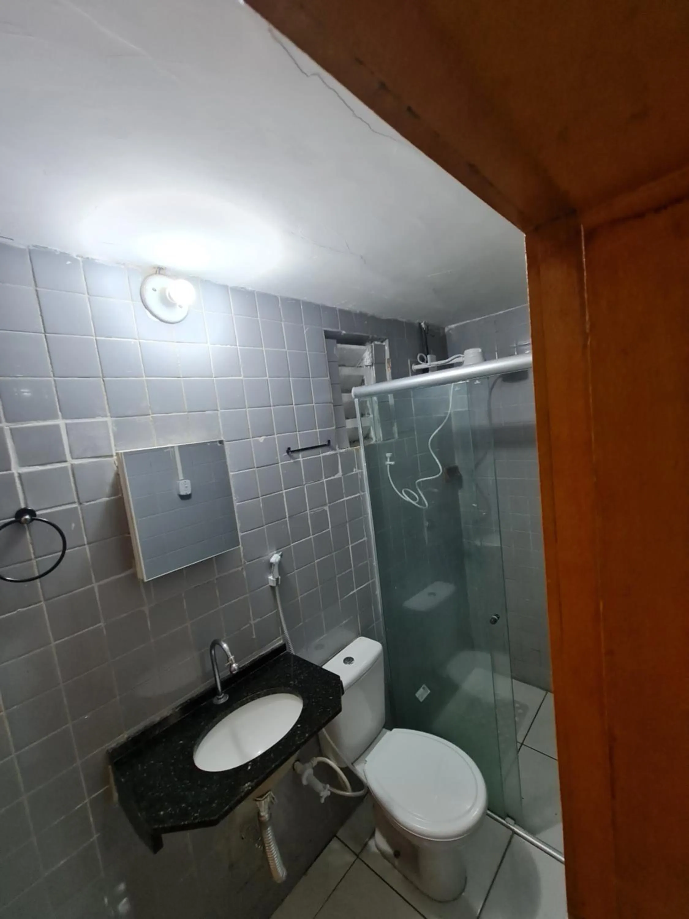 Toilet in Pousada Meireles Praia