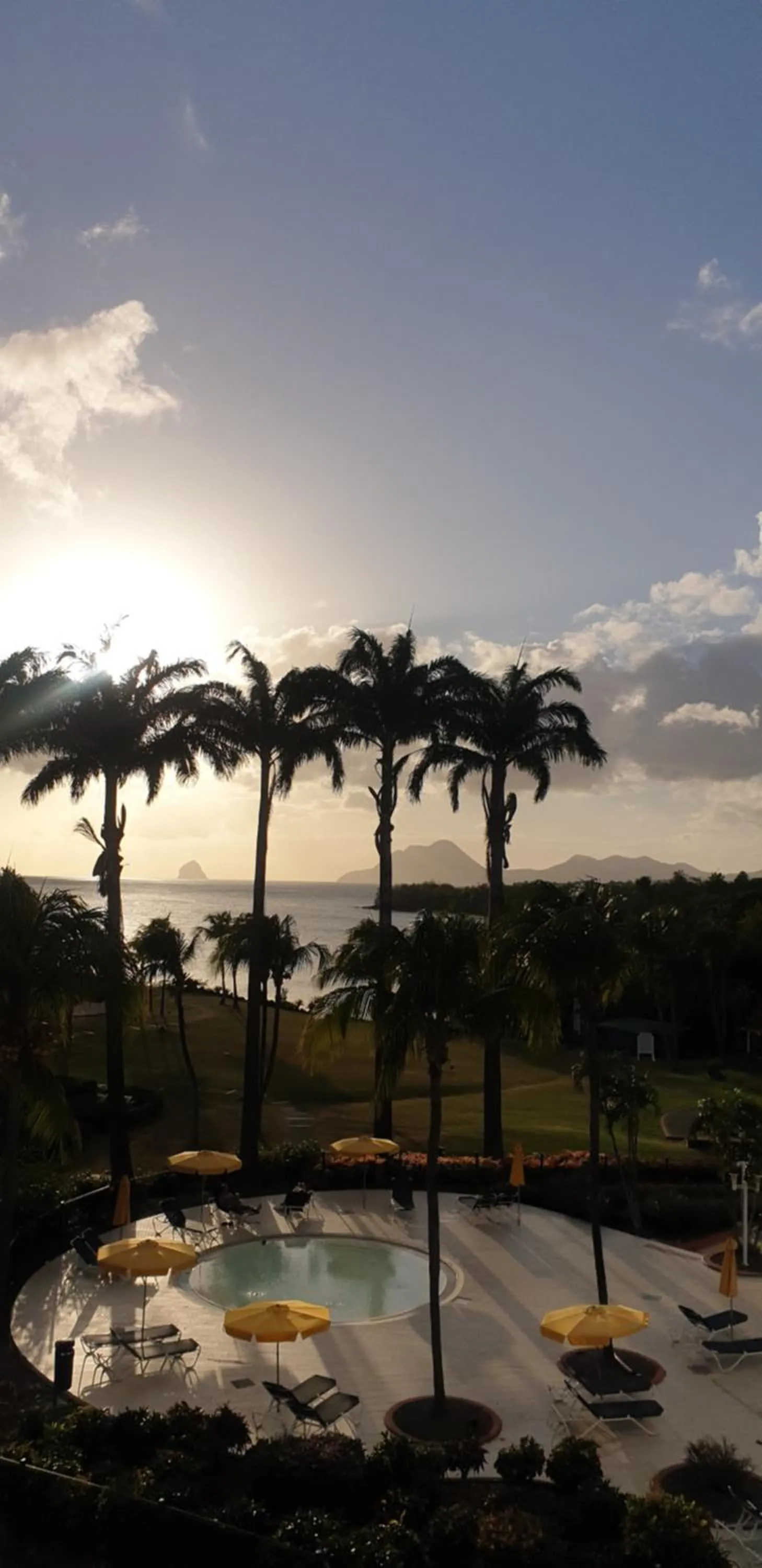 Studio Tropical avec vue mer dans une résidence hôtelière