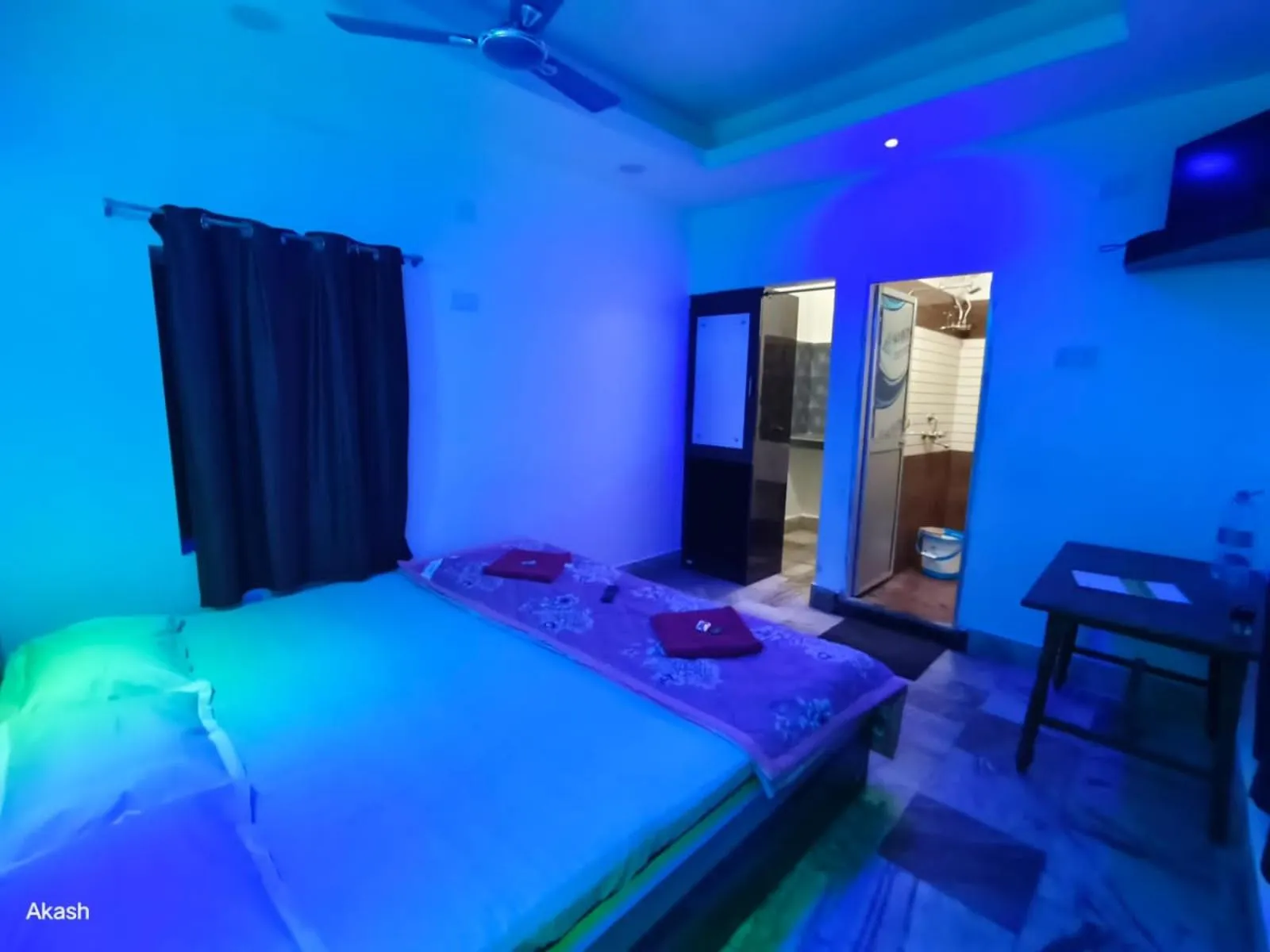Bed in Hotel Bobby house 450m from beach & 1 km from temple