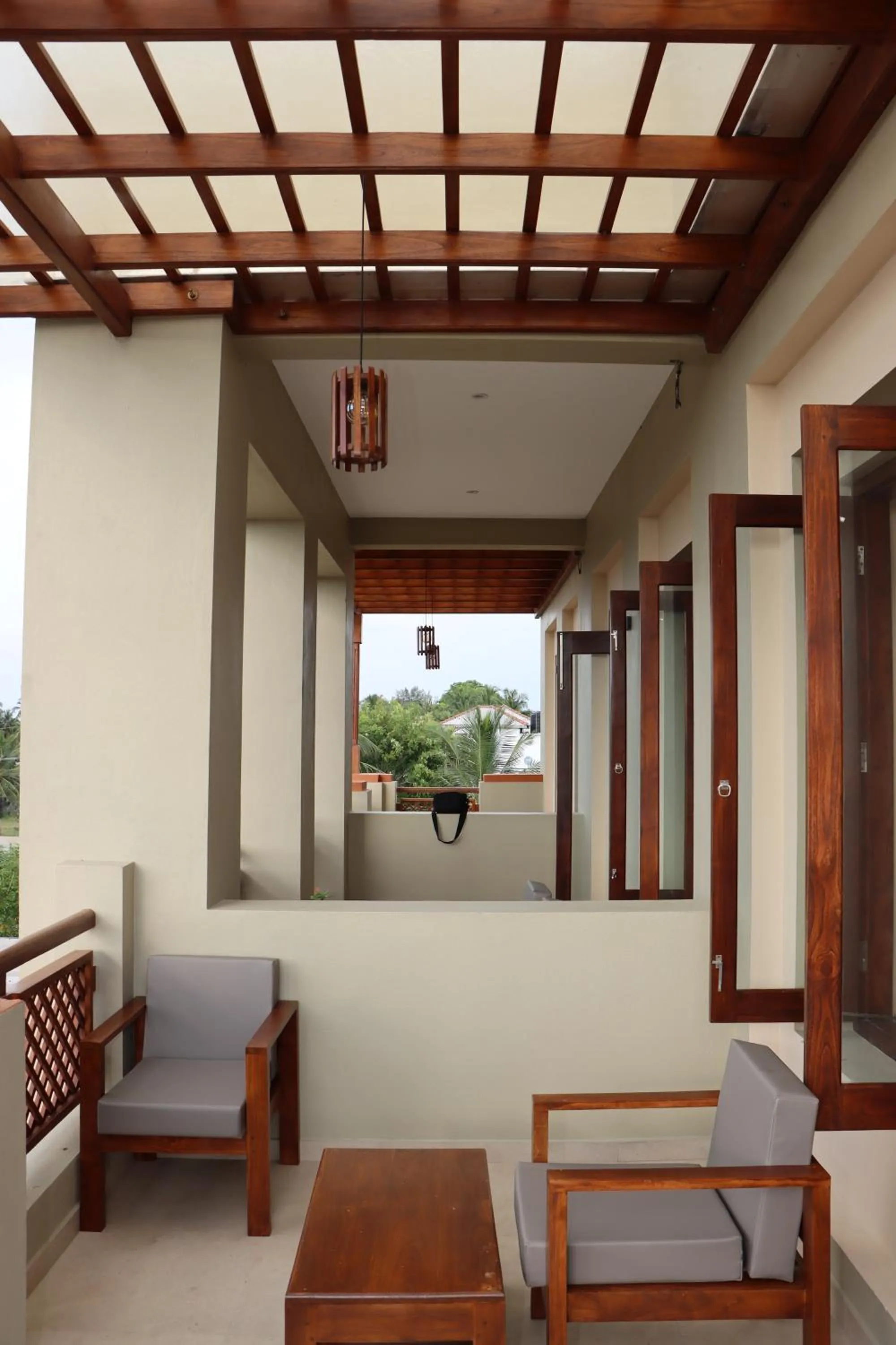 Patio in Paddyway Resort