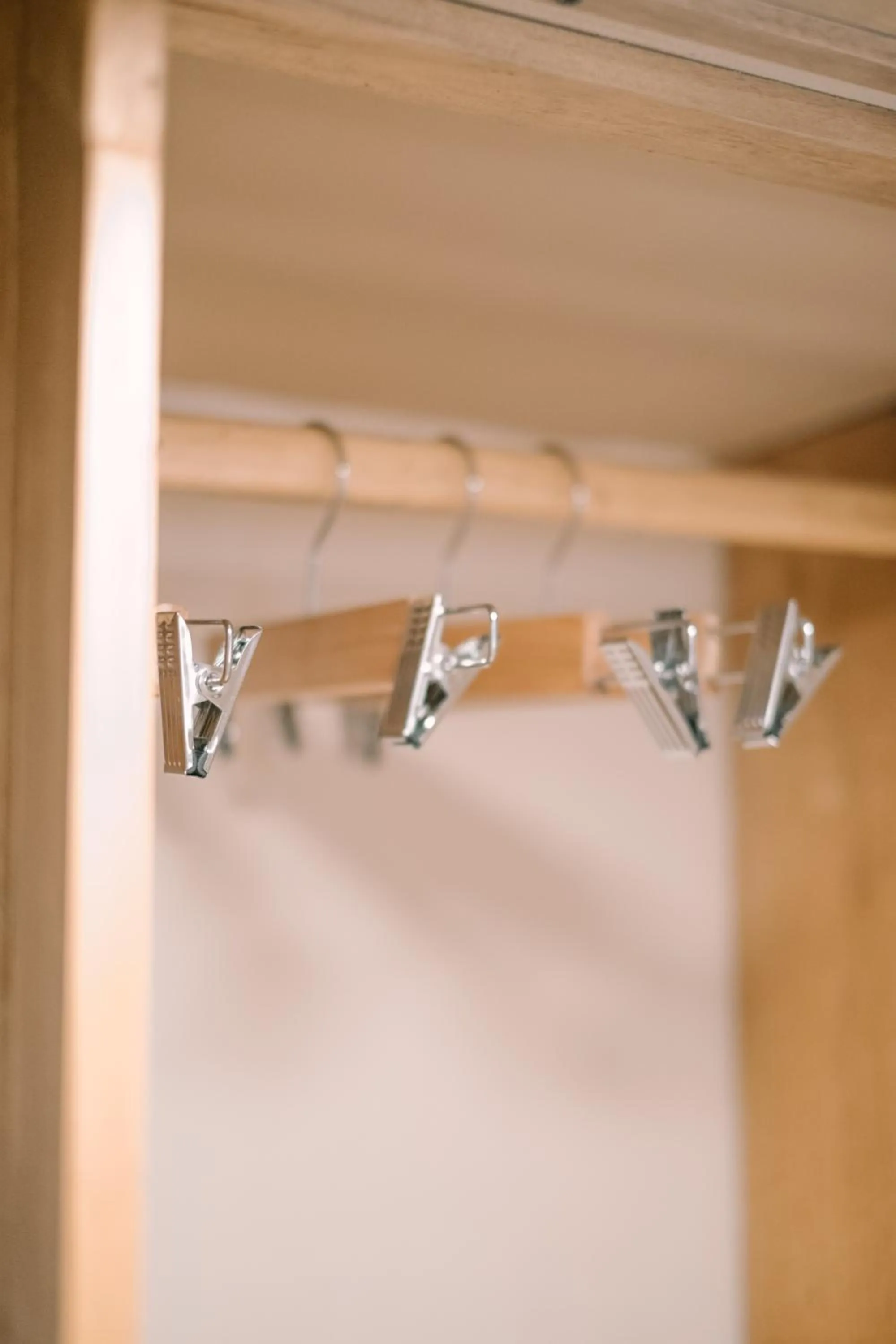 wardrobe in Happiness Hostel Siargao