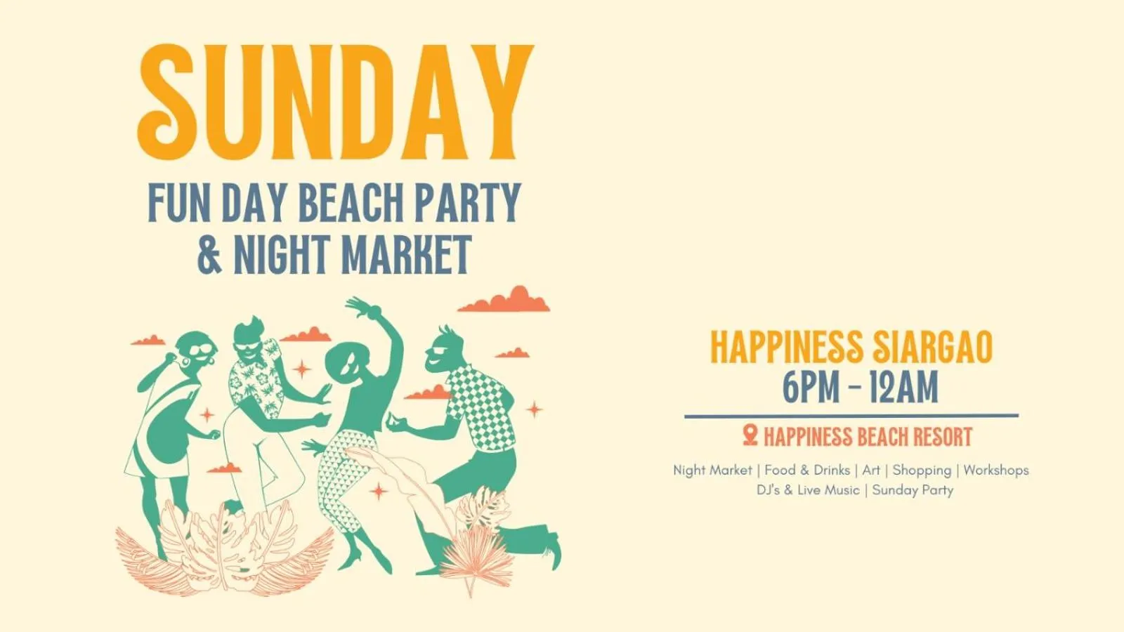 Nightclub / DJ in Happiness Hostel Siargao