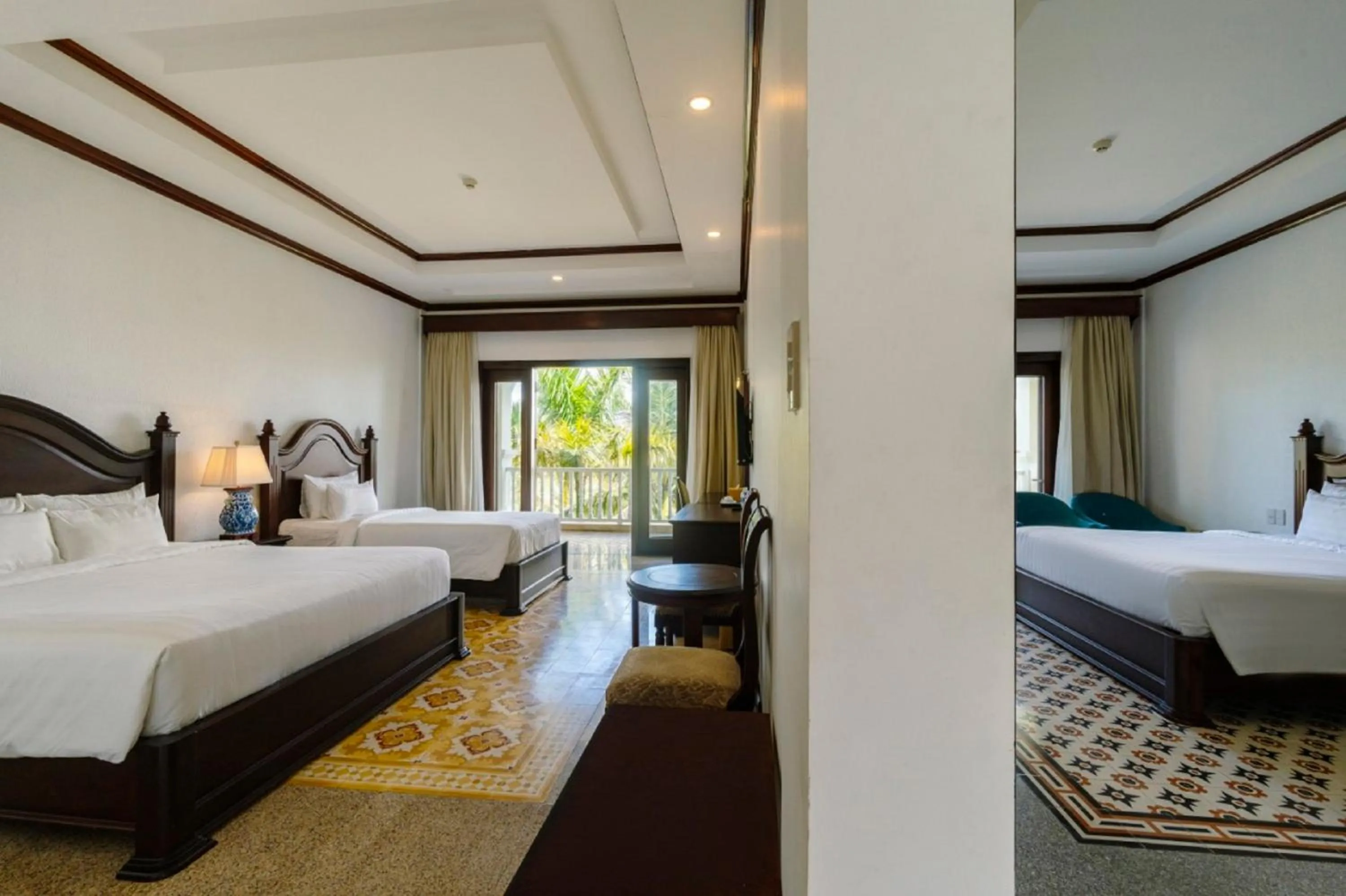 Photo of the whole room, Bed in Tahiti Resort