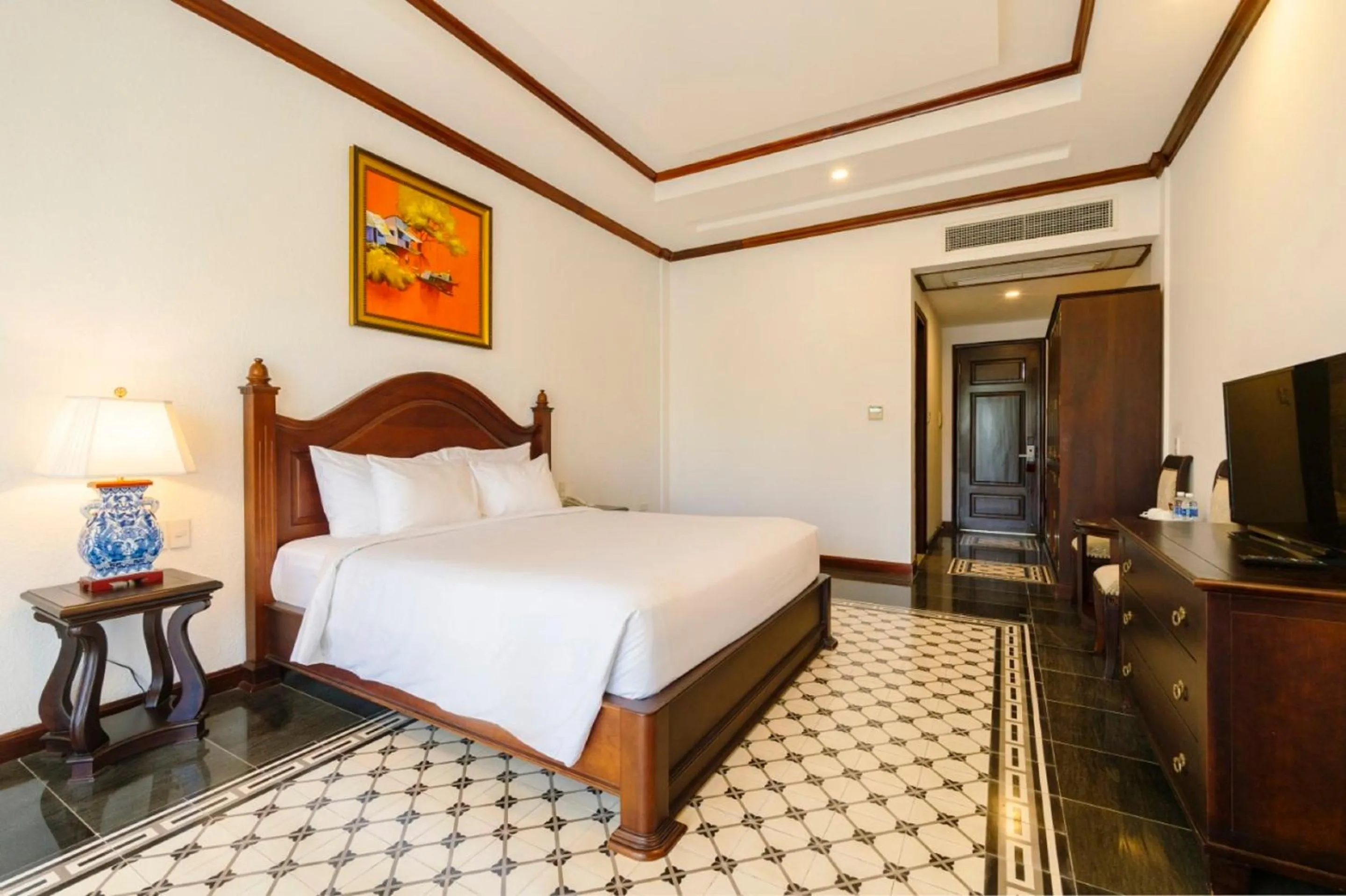 Bed in Tahiti Resort