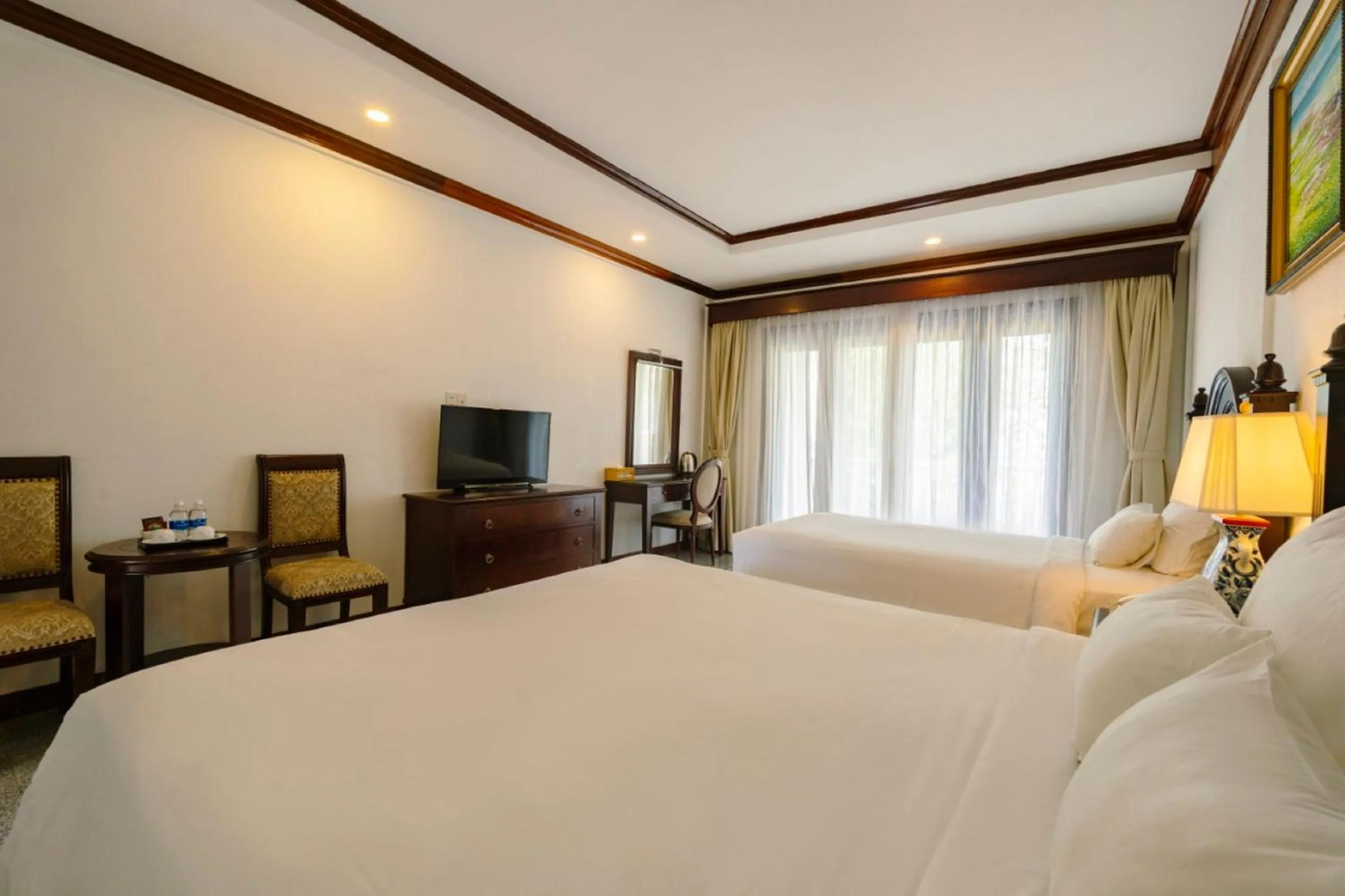 Bed in Tahiti Resort