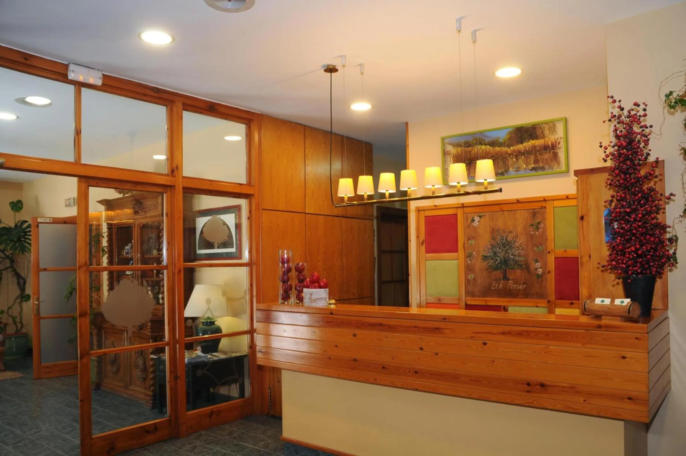 Lobby or reception in ETH Pomer