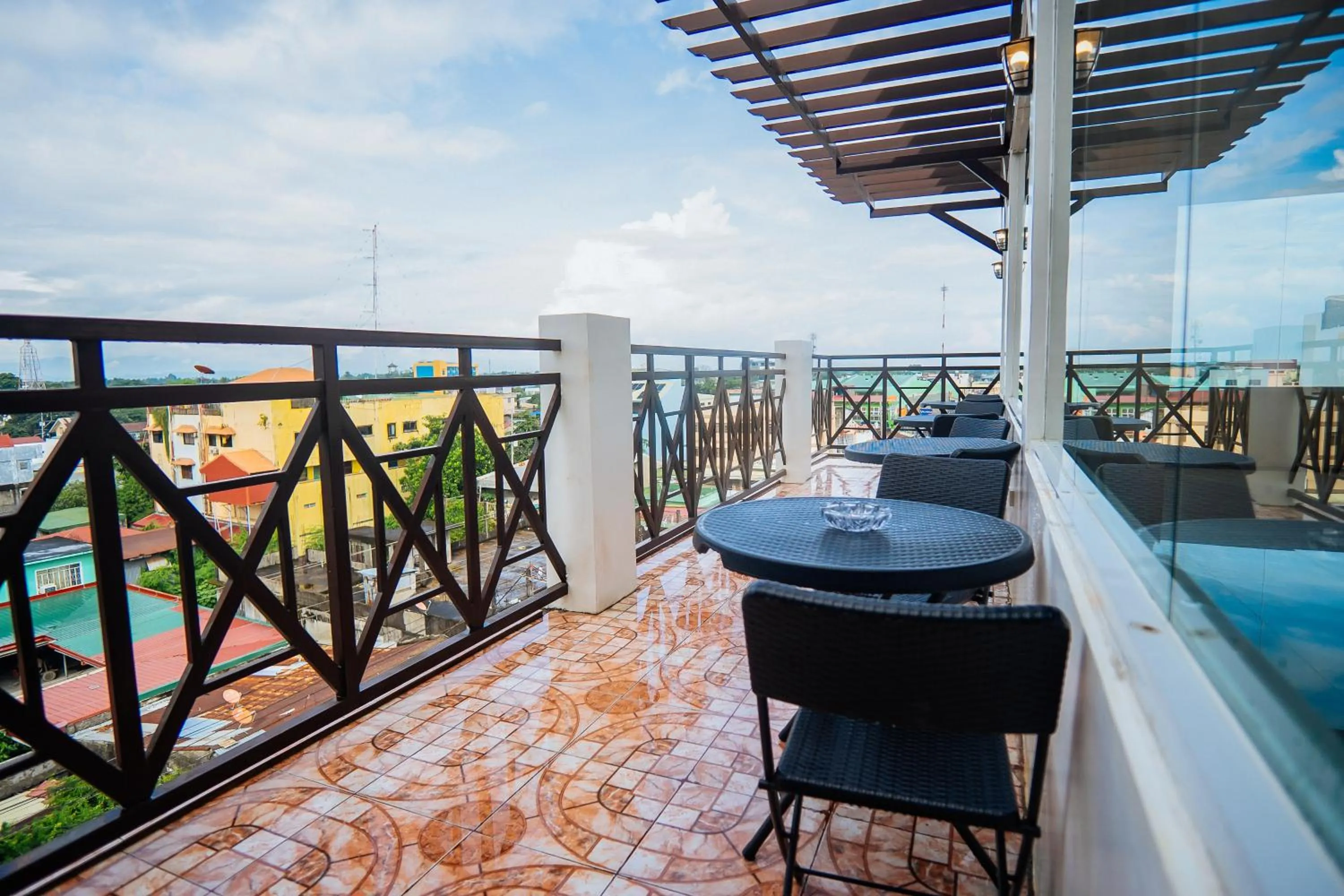 Balcony/Terrace in RedDoorz Plus @ Hotel Platinum Occidental Mindoro