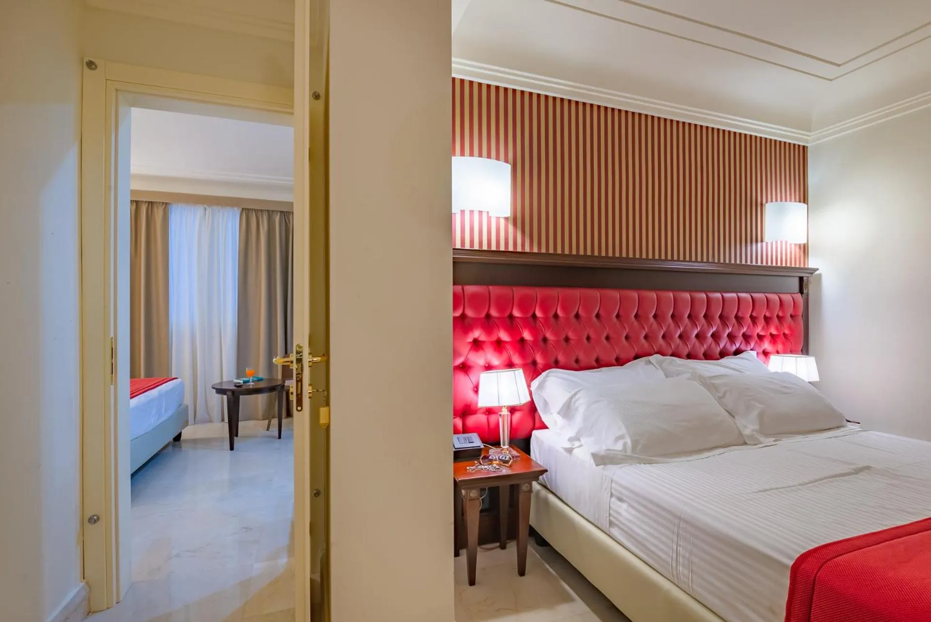 Bed in La Paloma Blanca Hotel