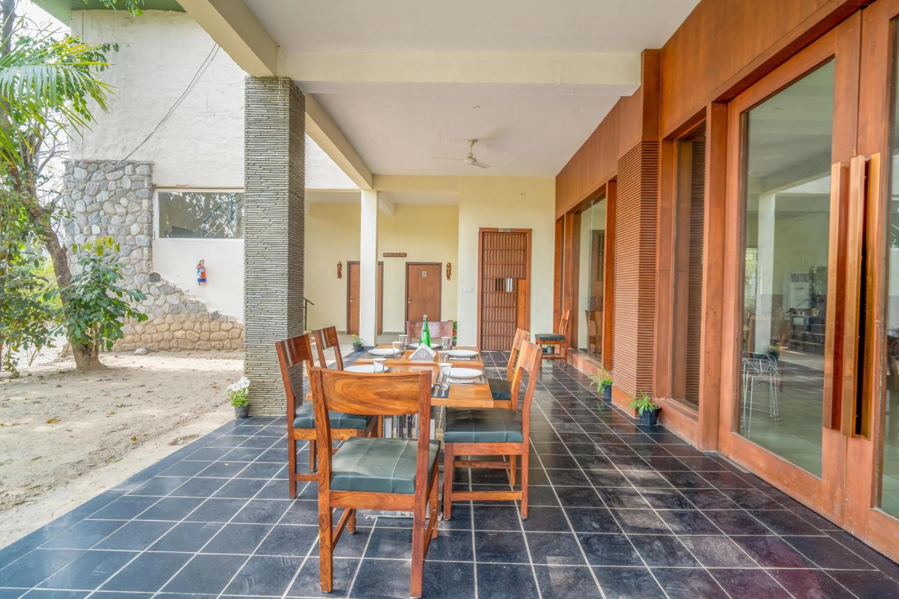 Dining area in The Corbett Greens