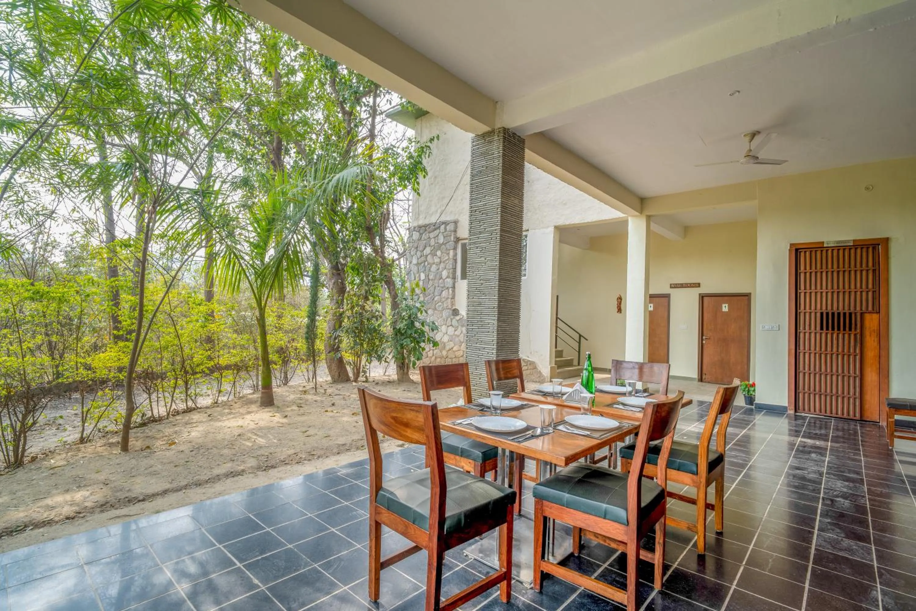 Dining area in The Corbett Greens
