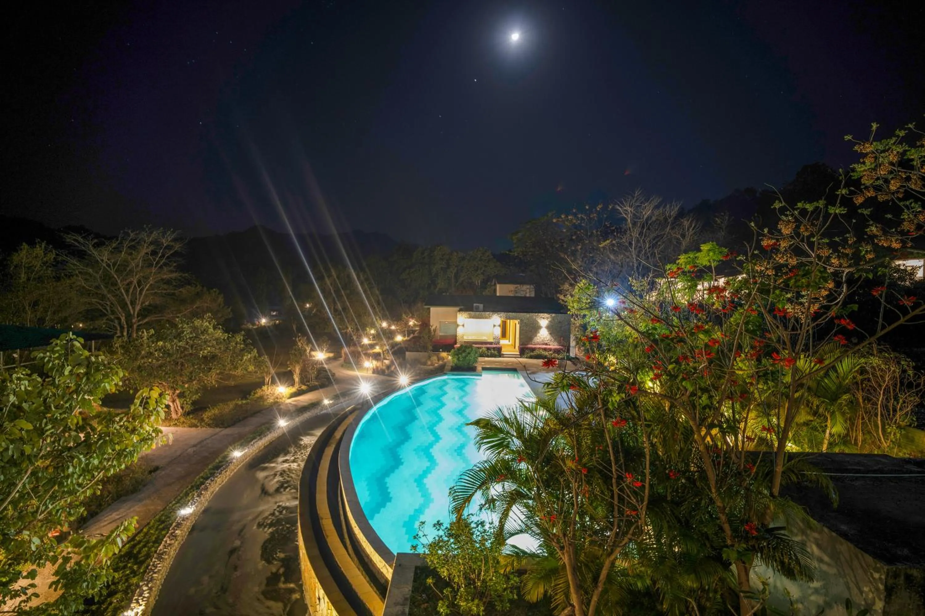 Swimming pool in The Corbett Greens