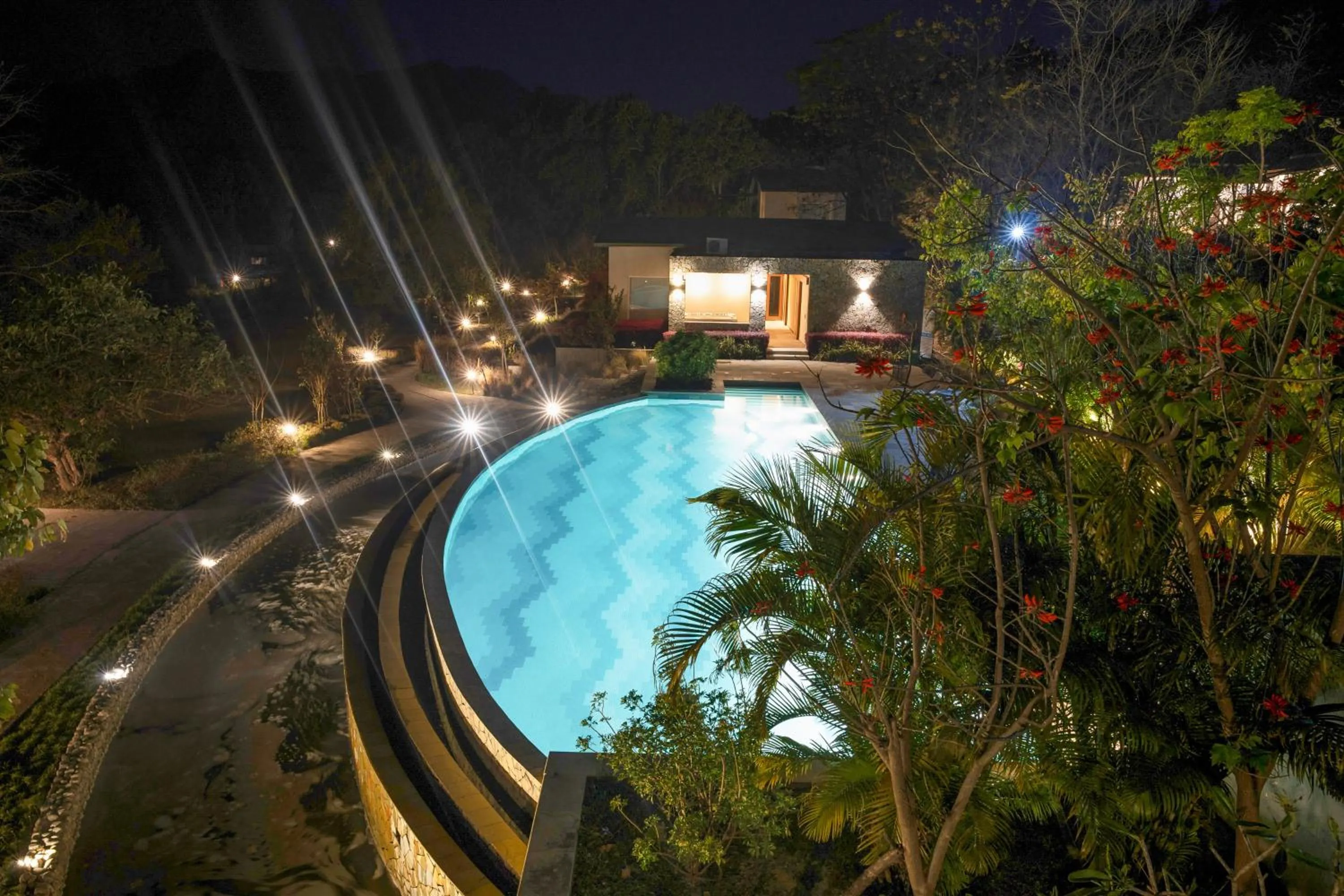 Swimming pool in The Corbett Greens