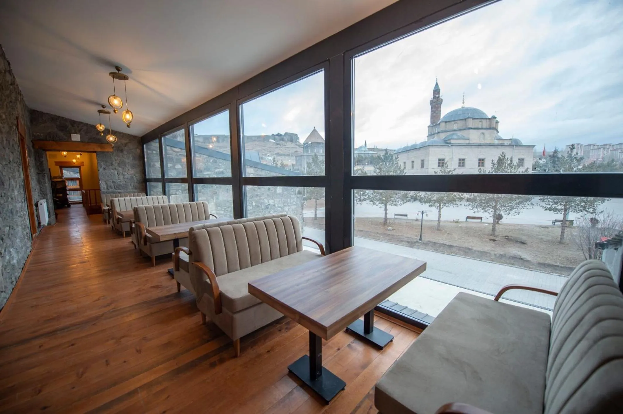 Garden in AHISKA PALAS OTEL