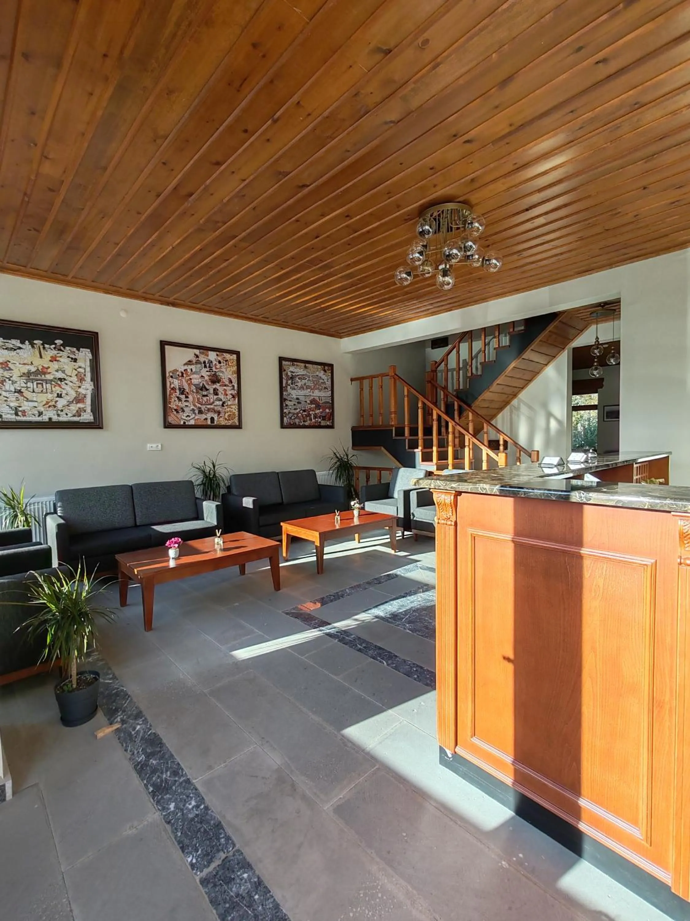 Lobby or reception in AHISKA PALAS OTEL