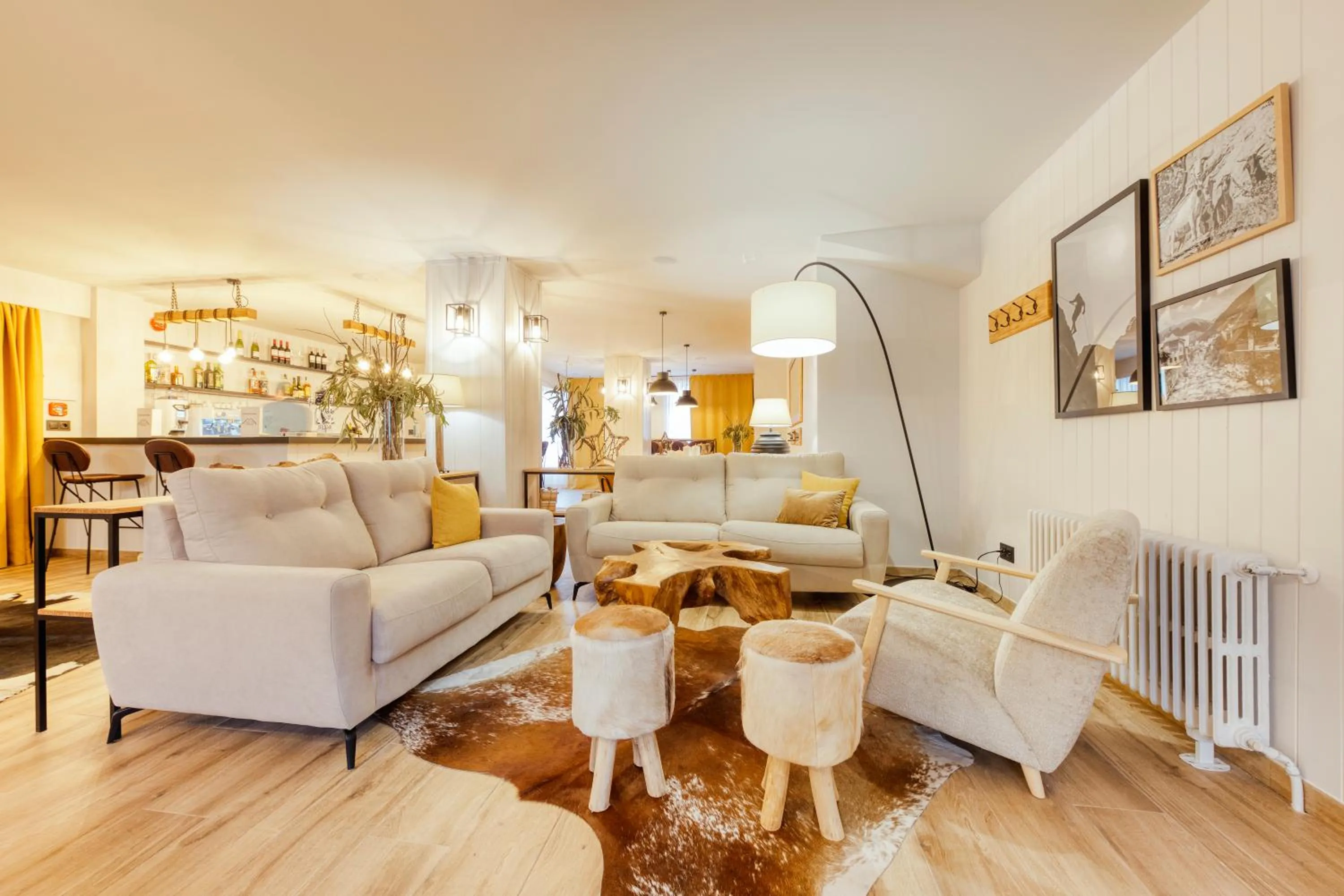 Living room in Hotel Viella