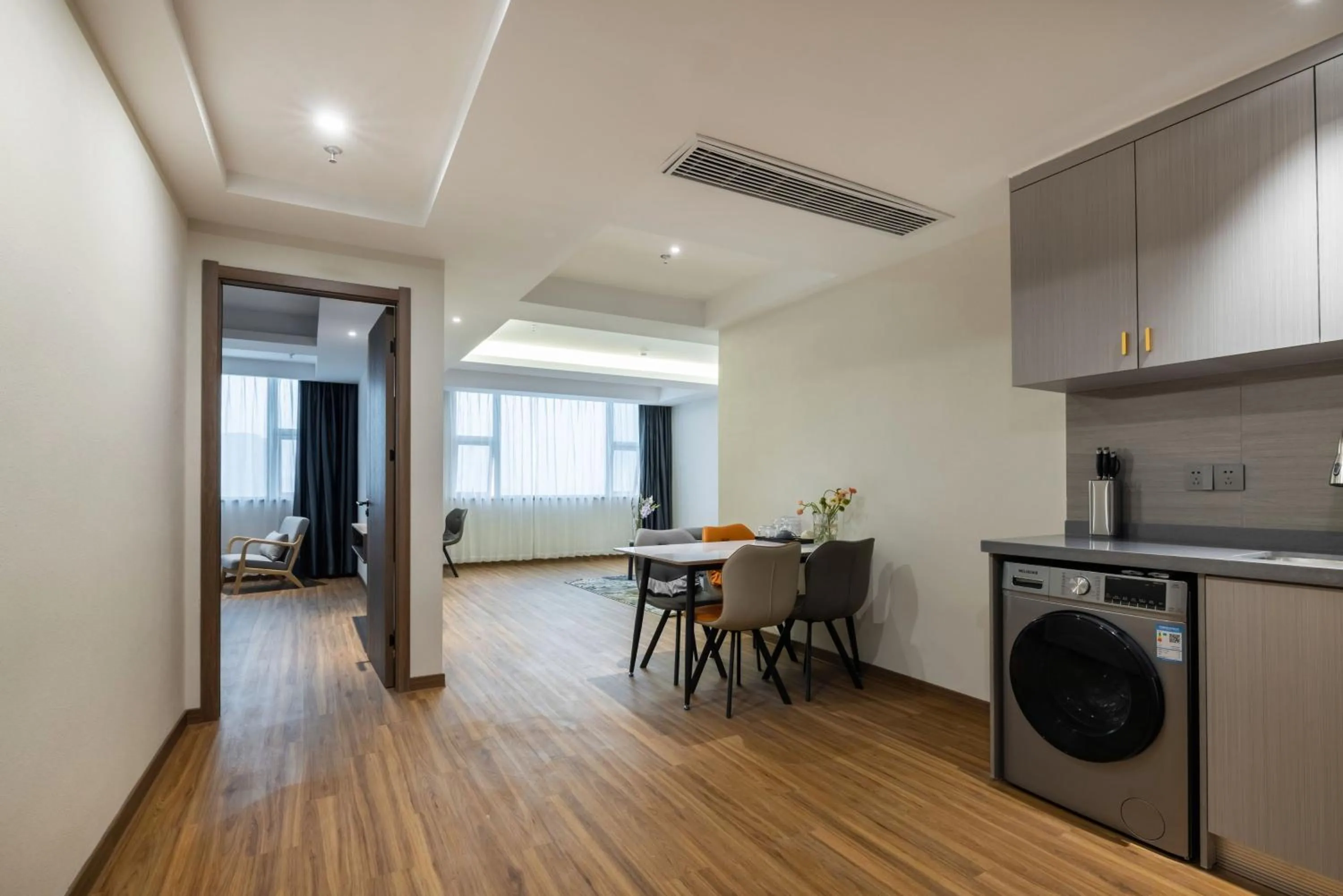 Kitchen or kitchenette in Citadines Zhengda Mall Hefei
