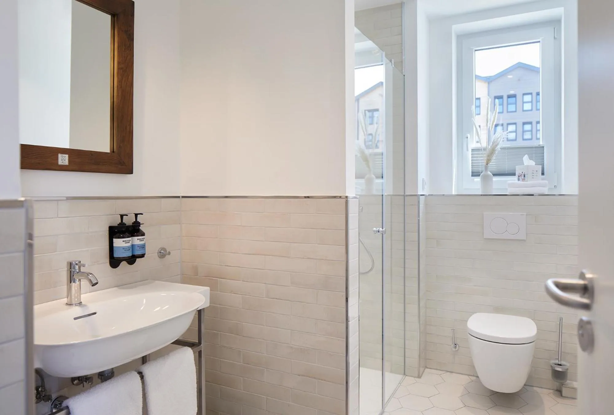 Bathroom in Beach Apartments Büsum