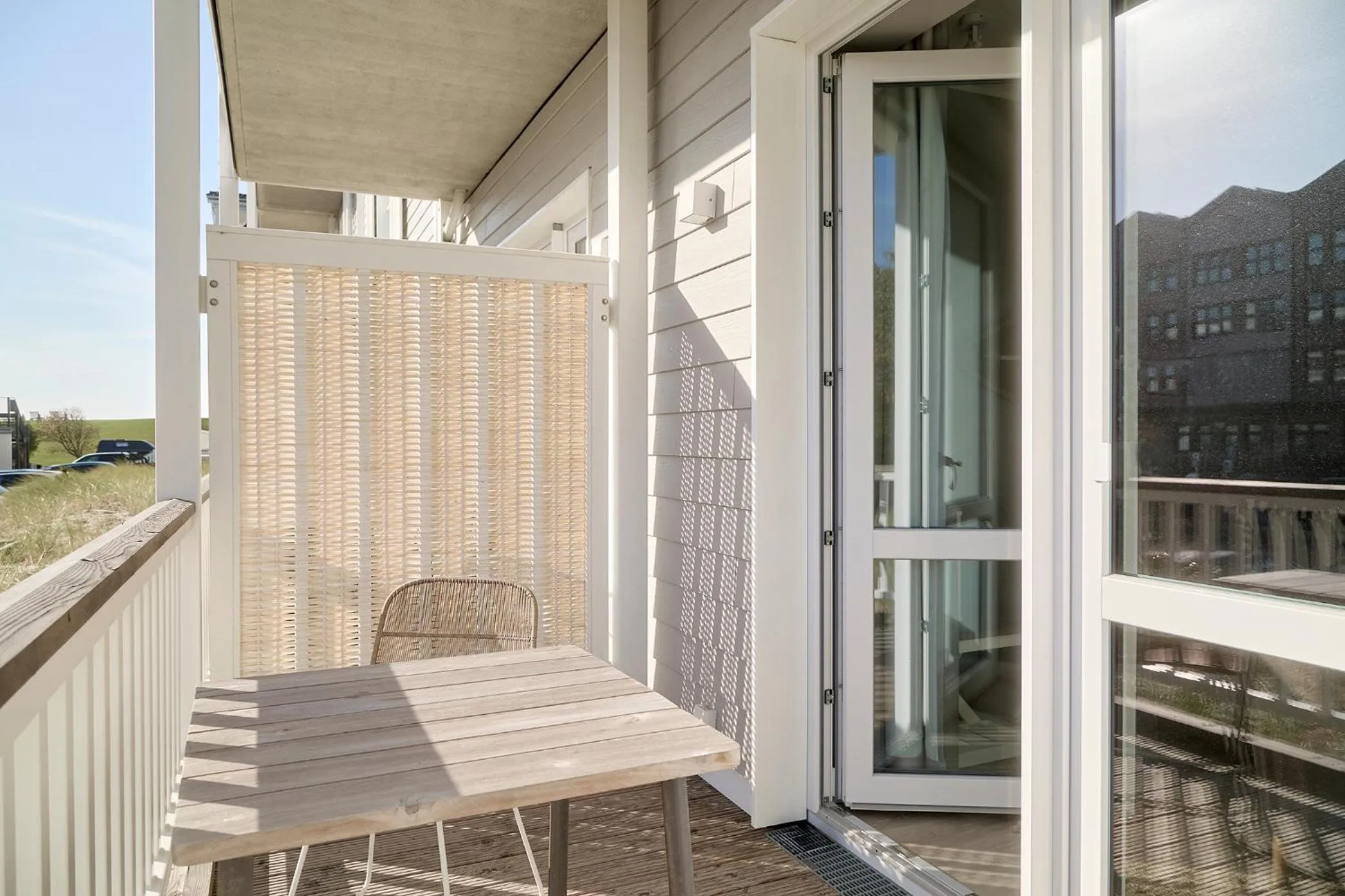 Balcony/Terrace in Beach Apartments Büsum