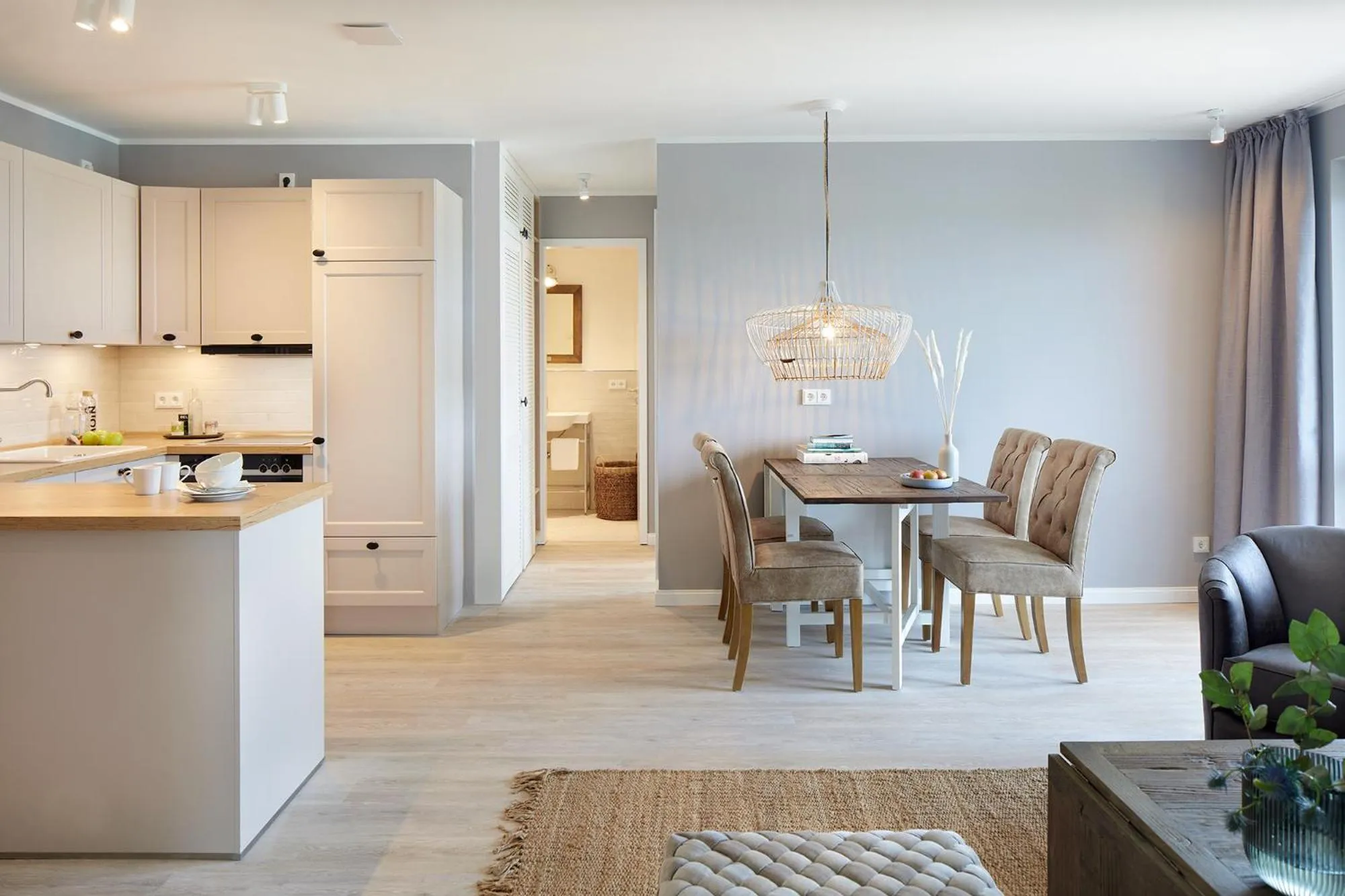 Living room in Beach Apartments Büsum