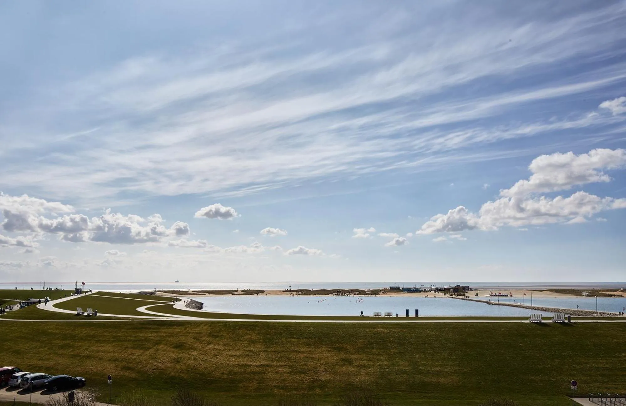 Beach in Beach Apartments Büsum