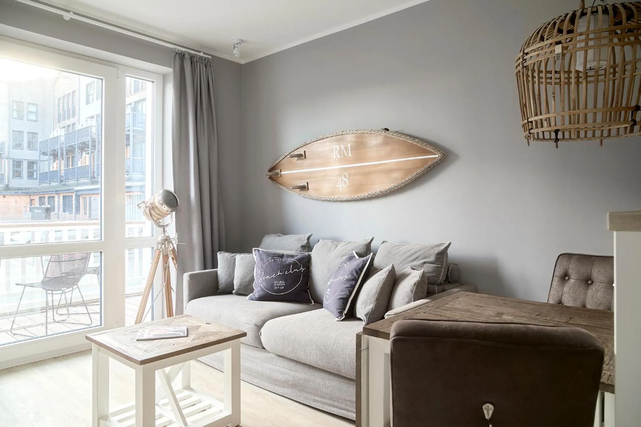 Living room in Beach Apartments Büsum