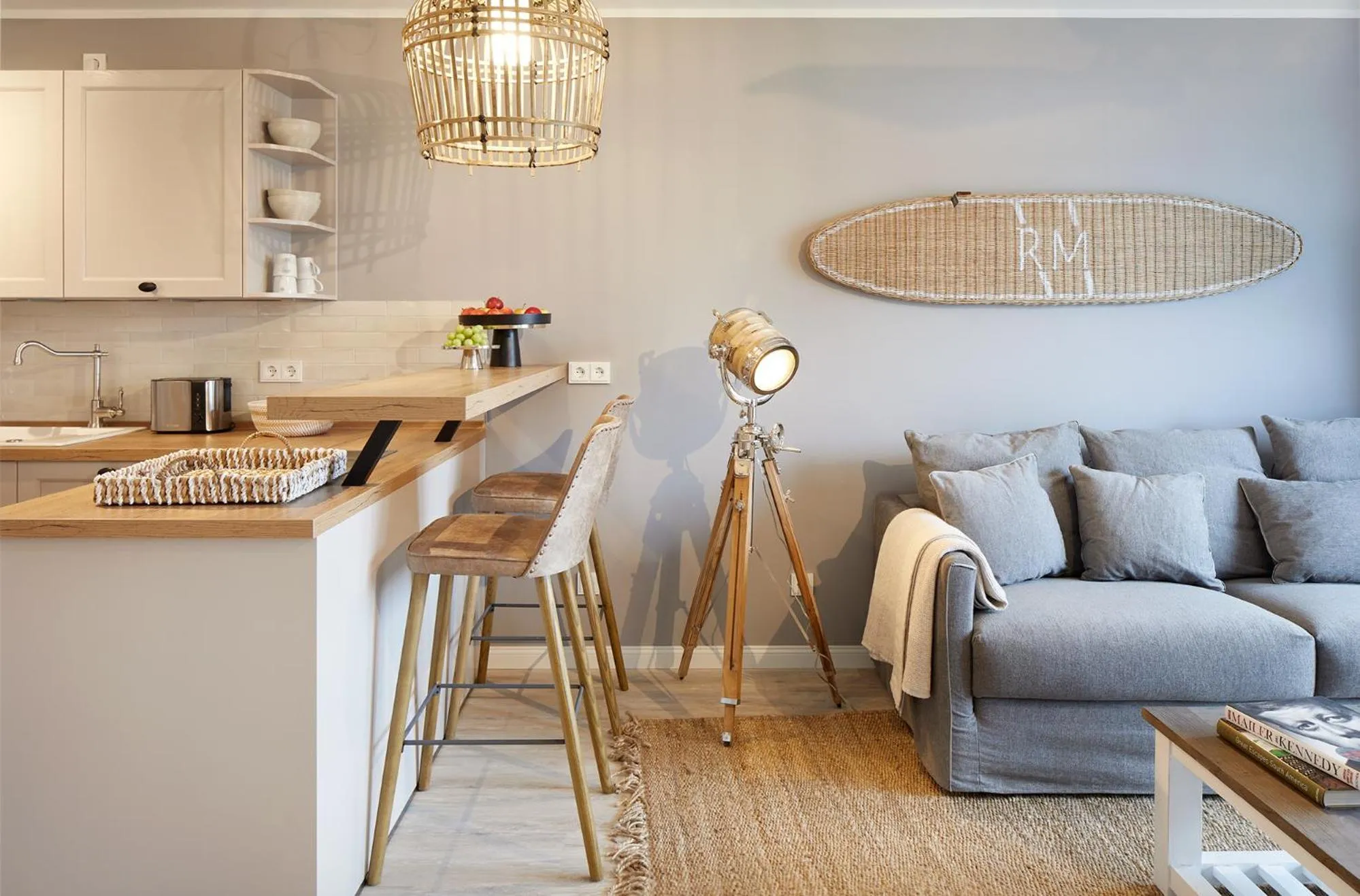 Living room in Beach Apartments Büsum