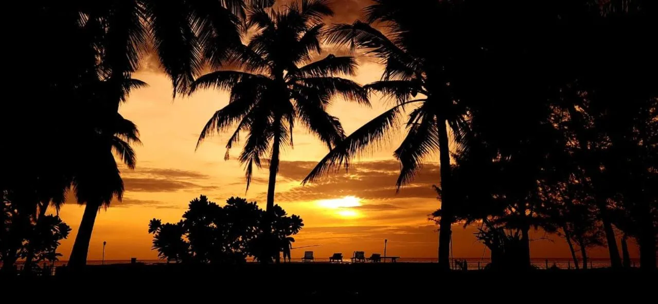 Sunrise in Hotel Coral Bay