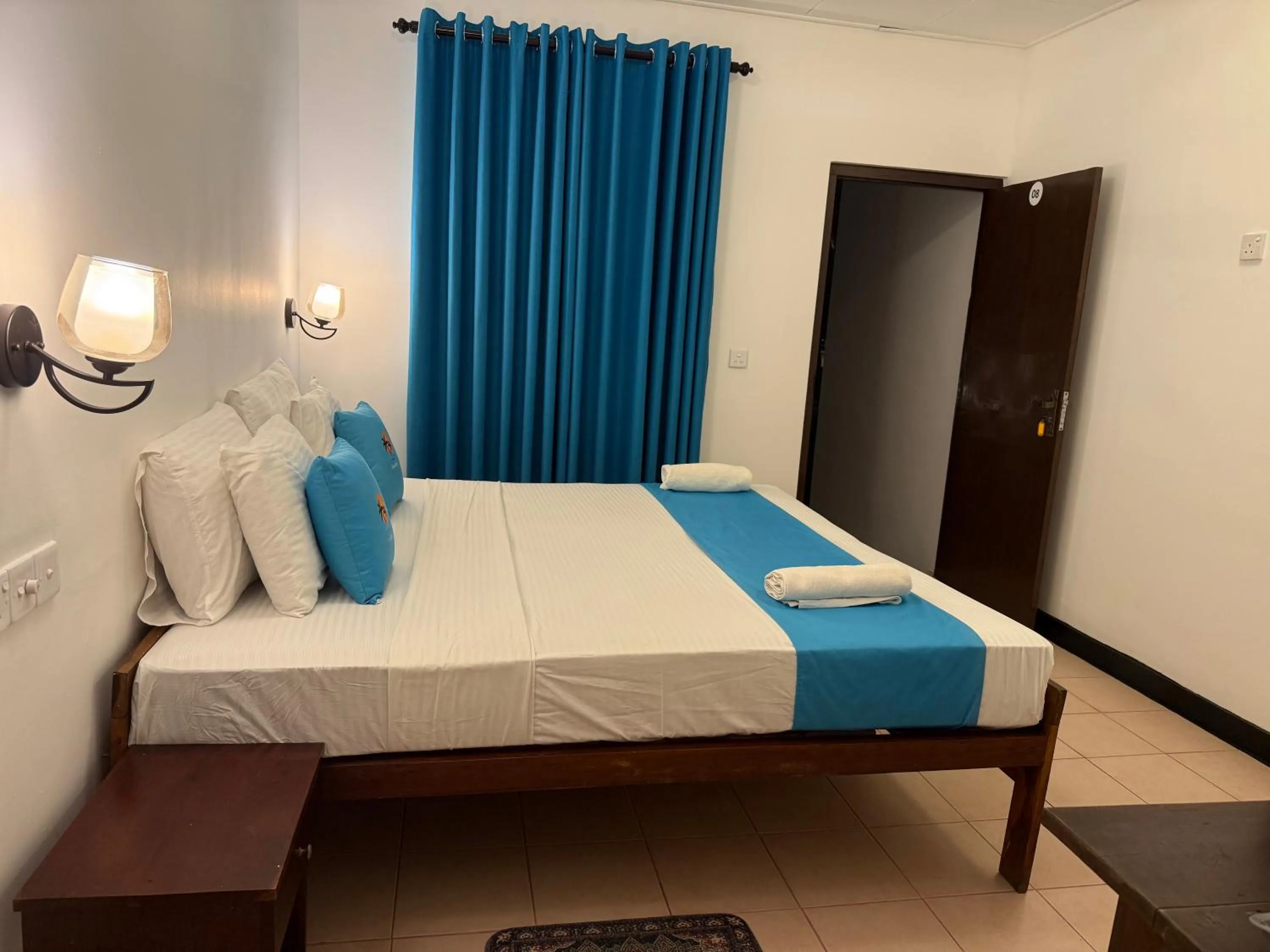 Bed in Hotel Coral Bay