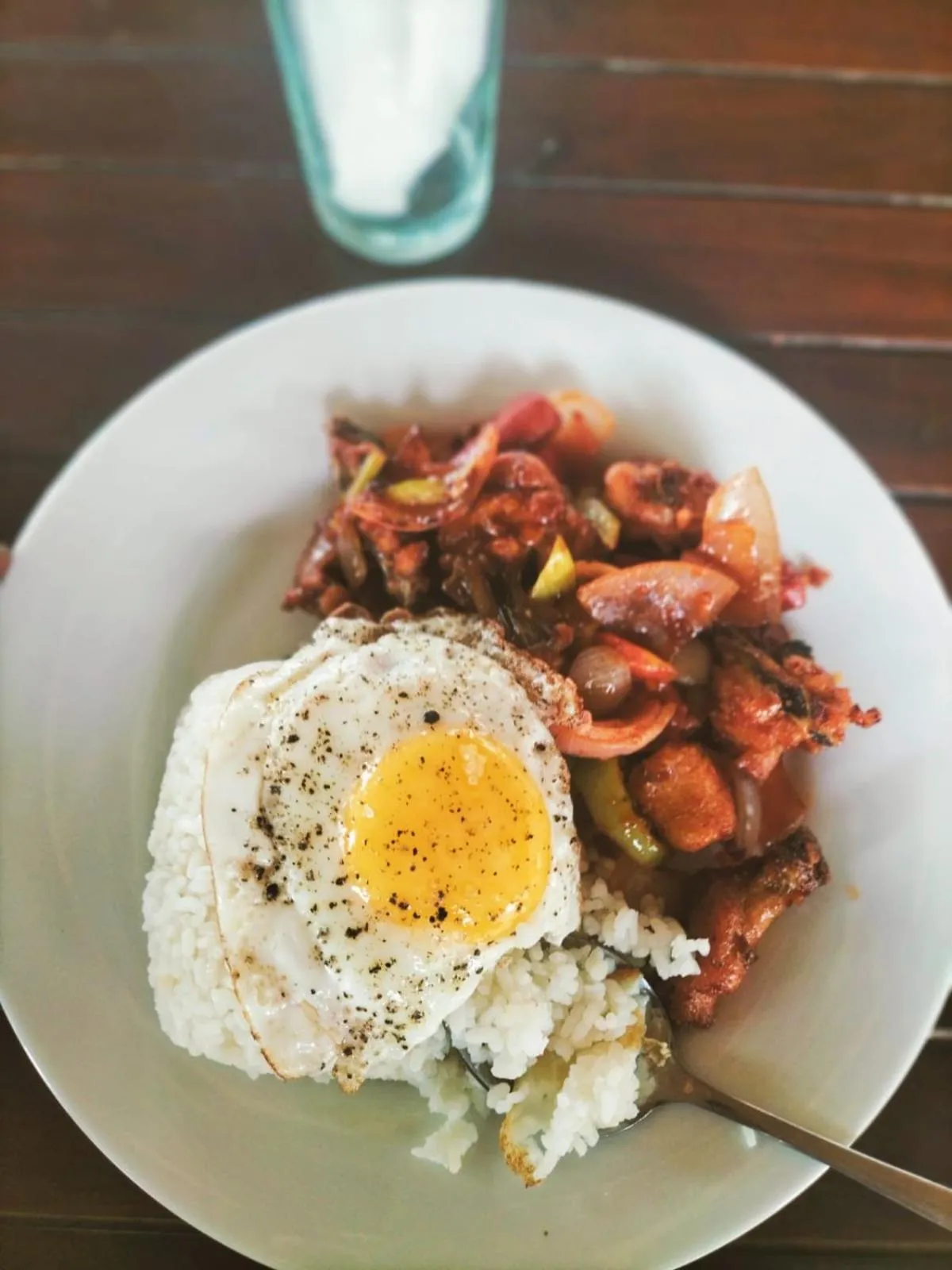 Food in Hotel Coral Bay