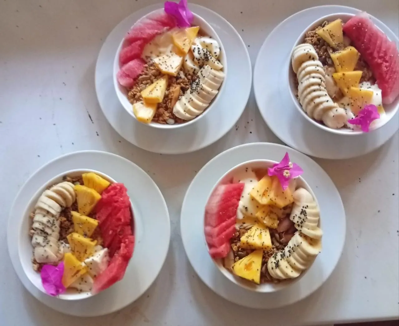 Breakfast in Hotel Coral Bay