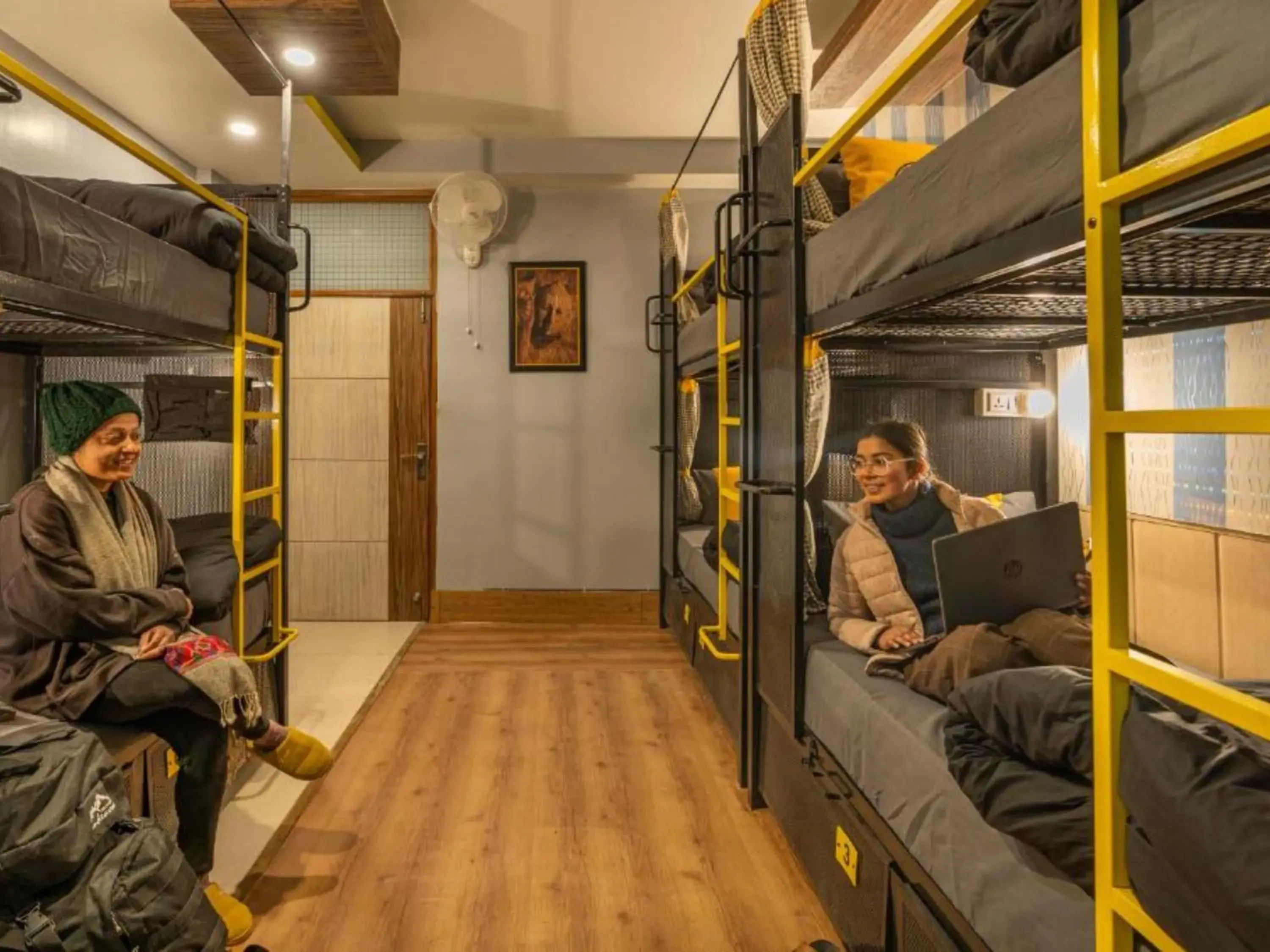 Bed in 6-Bed Female Dormitory Room in The Hosteller Mcleodganj, Mall Road Bed in 6-Bed Female Dormitory Room in The Hosteller Mcleodganj, Mall Road