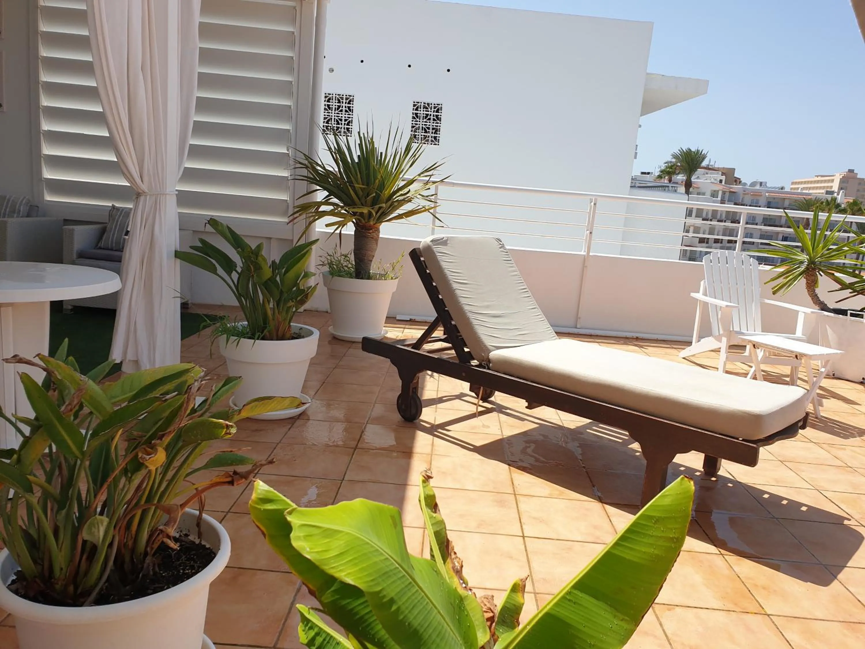 Balcony/Terrace in Hotel Boutique Las Arenas