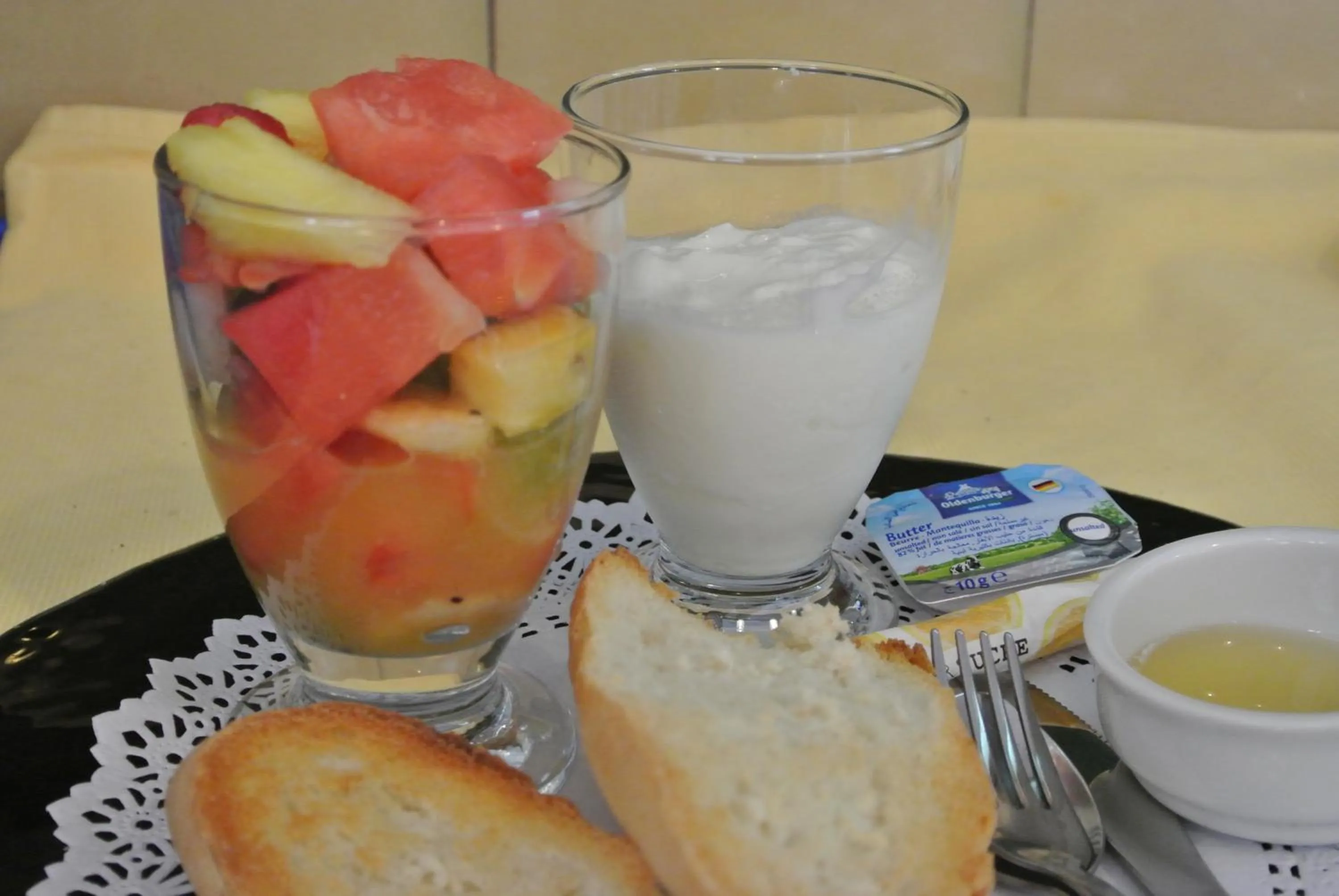 Food in Hotel Boutique Las Arenas