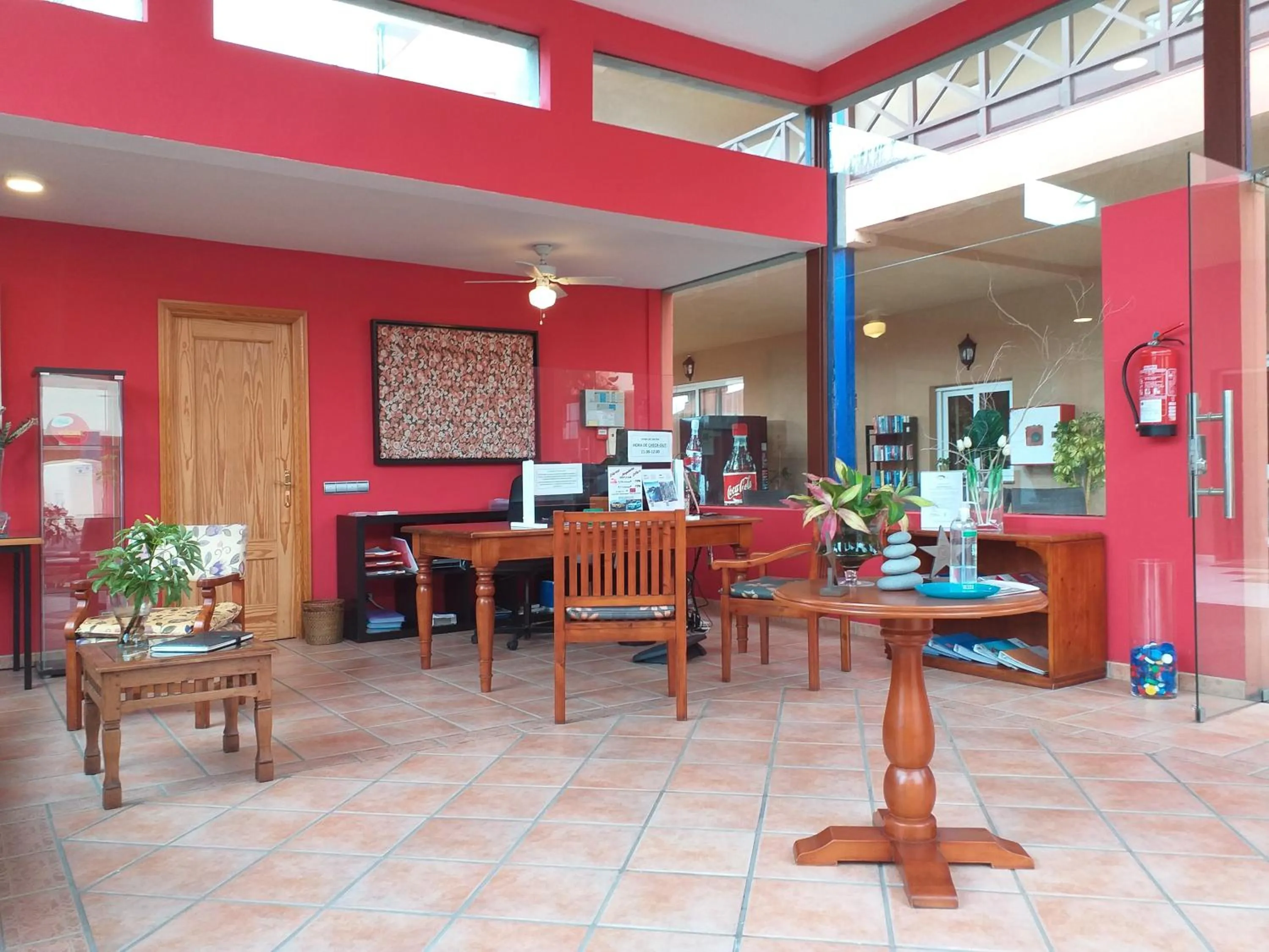 Lobby or reception in Aparthotel El Cerrito