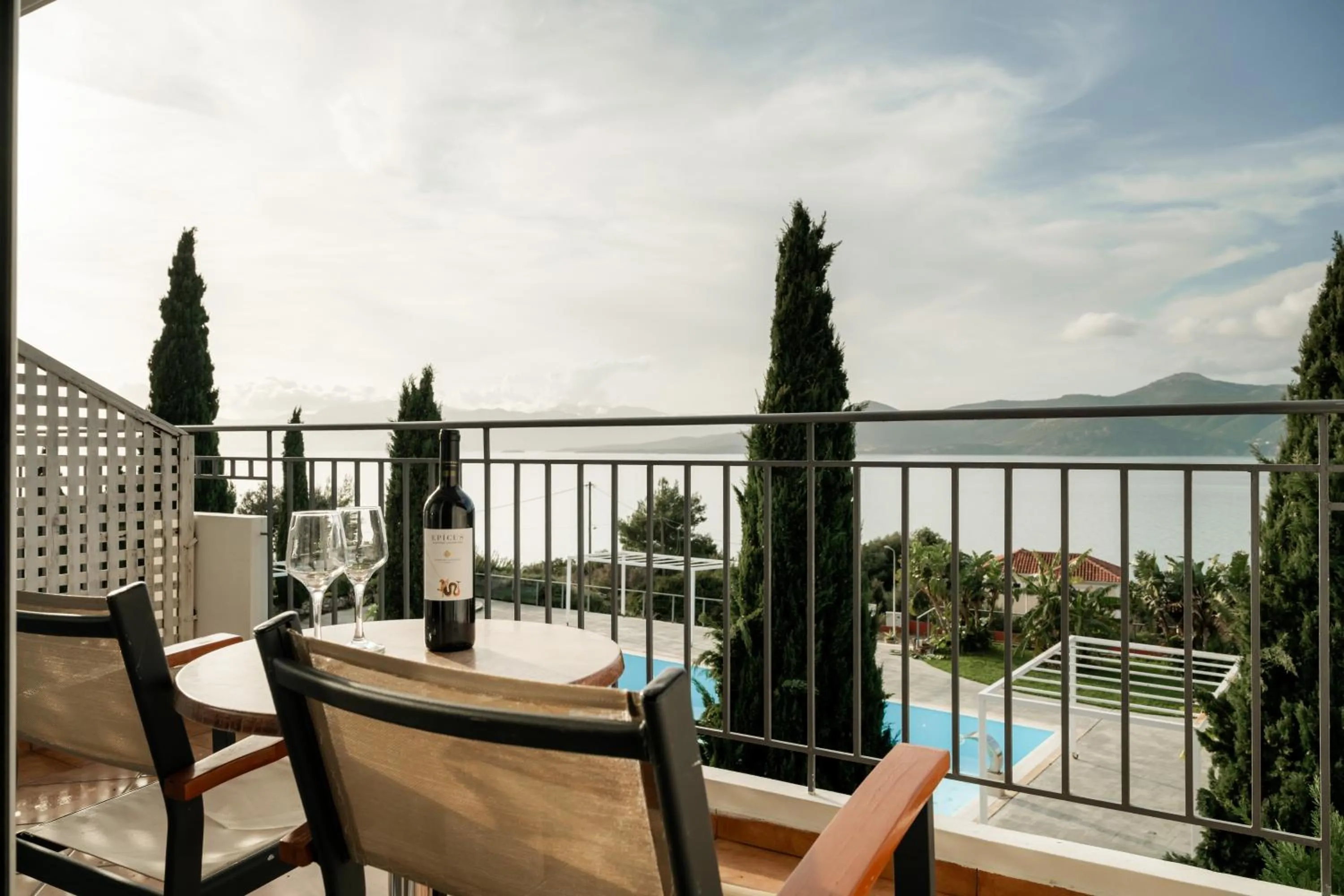 Balcony/Terrace in Thalassa Hotel