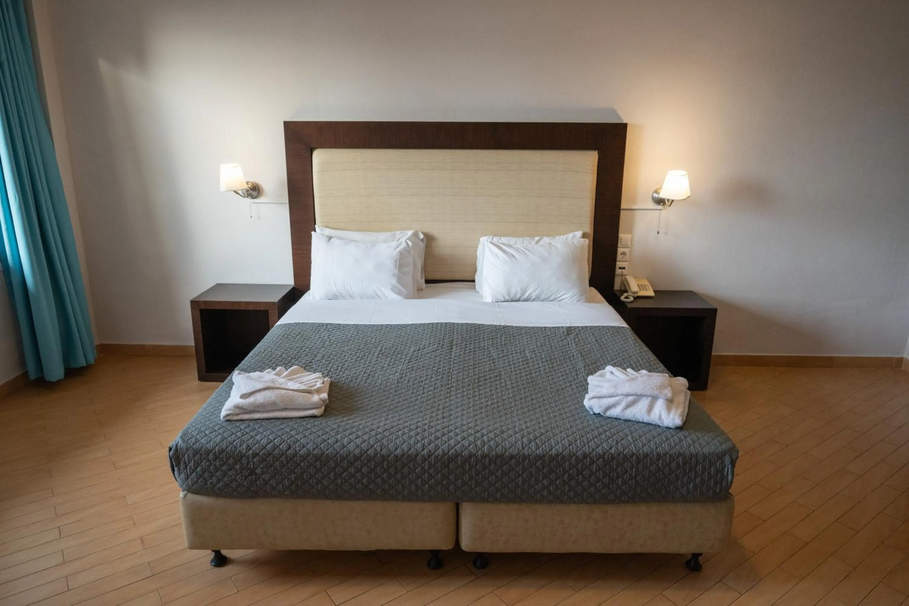 Bed in Thalassa Hotel