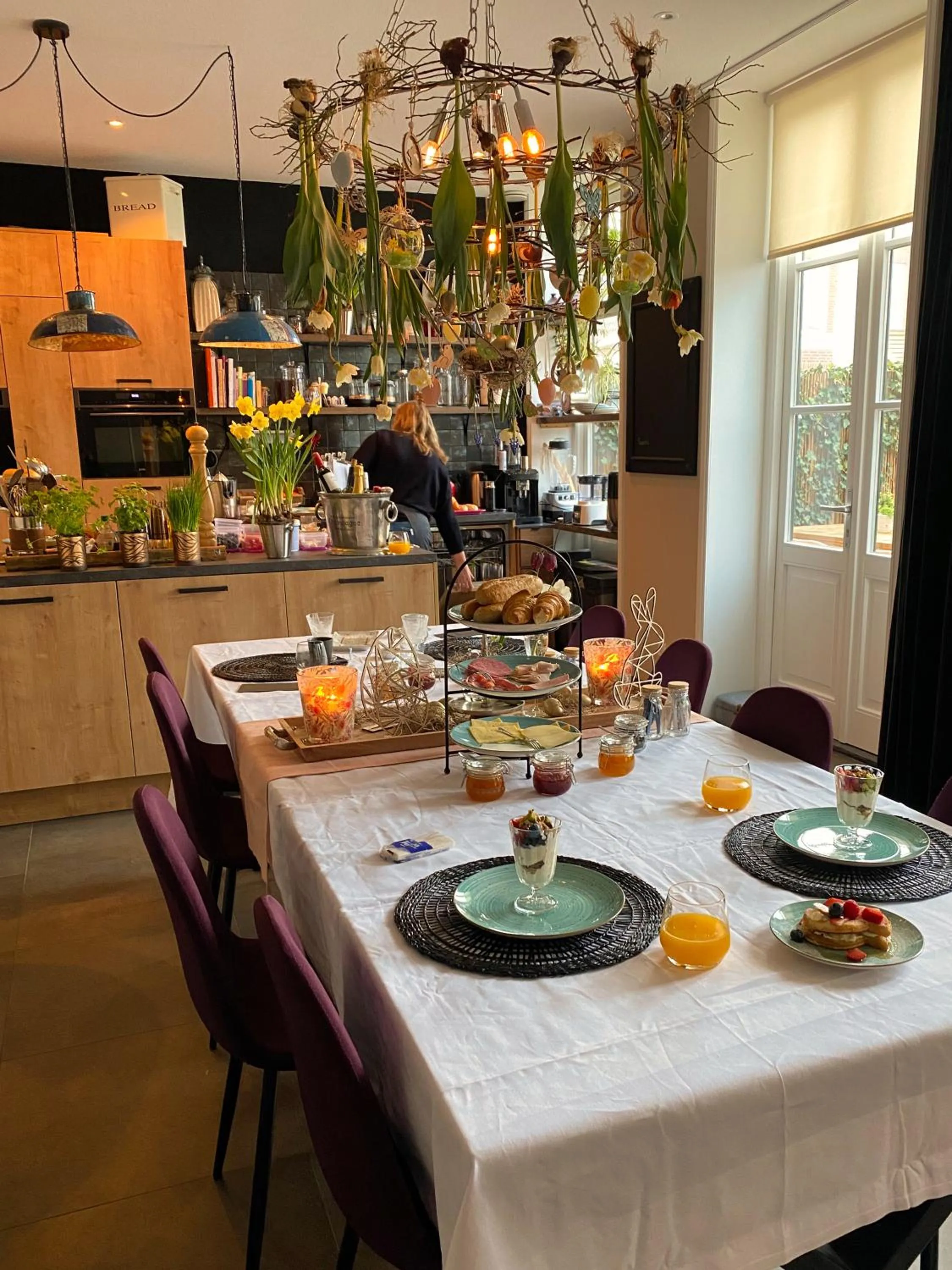 Food and drinks in Bed and Breakfast Geliefd