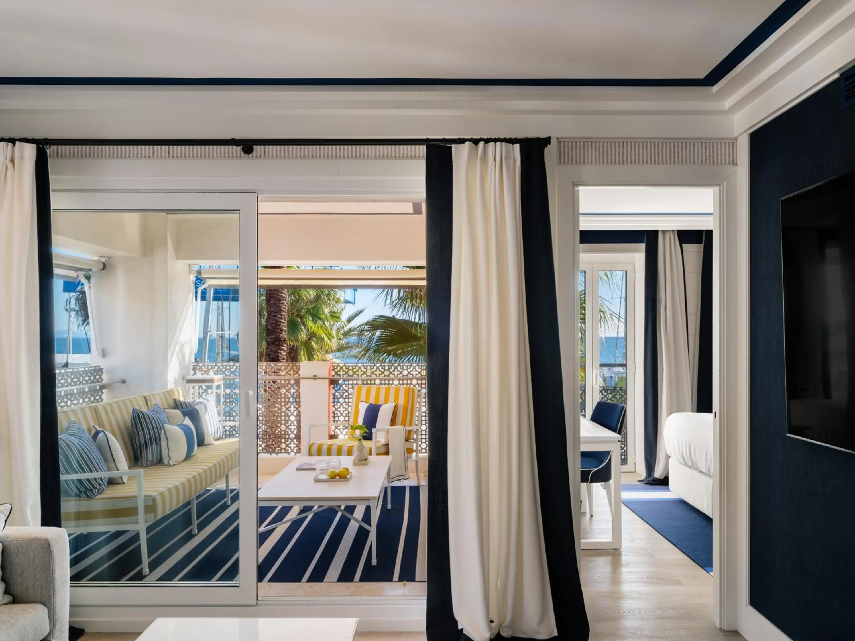 Living room in MIM Sotogrande Member of Melia Collection